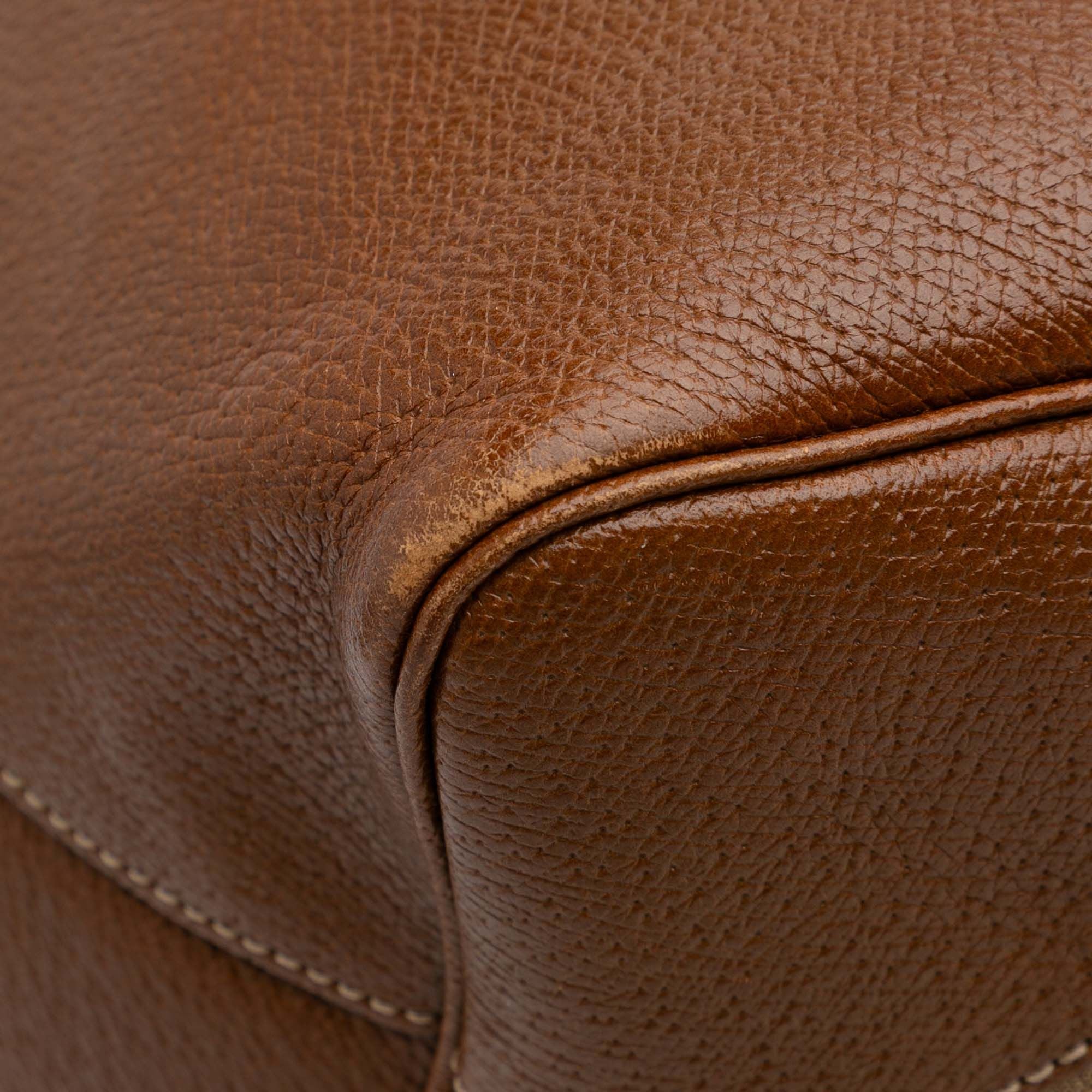 Gucci GG Canvas Bree Tote Brown