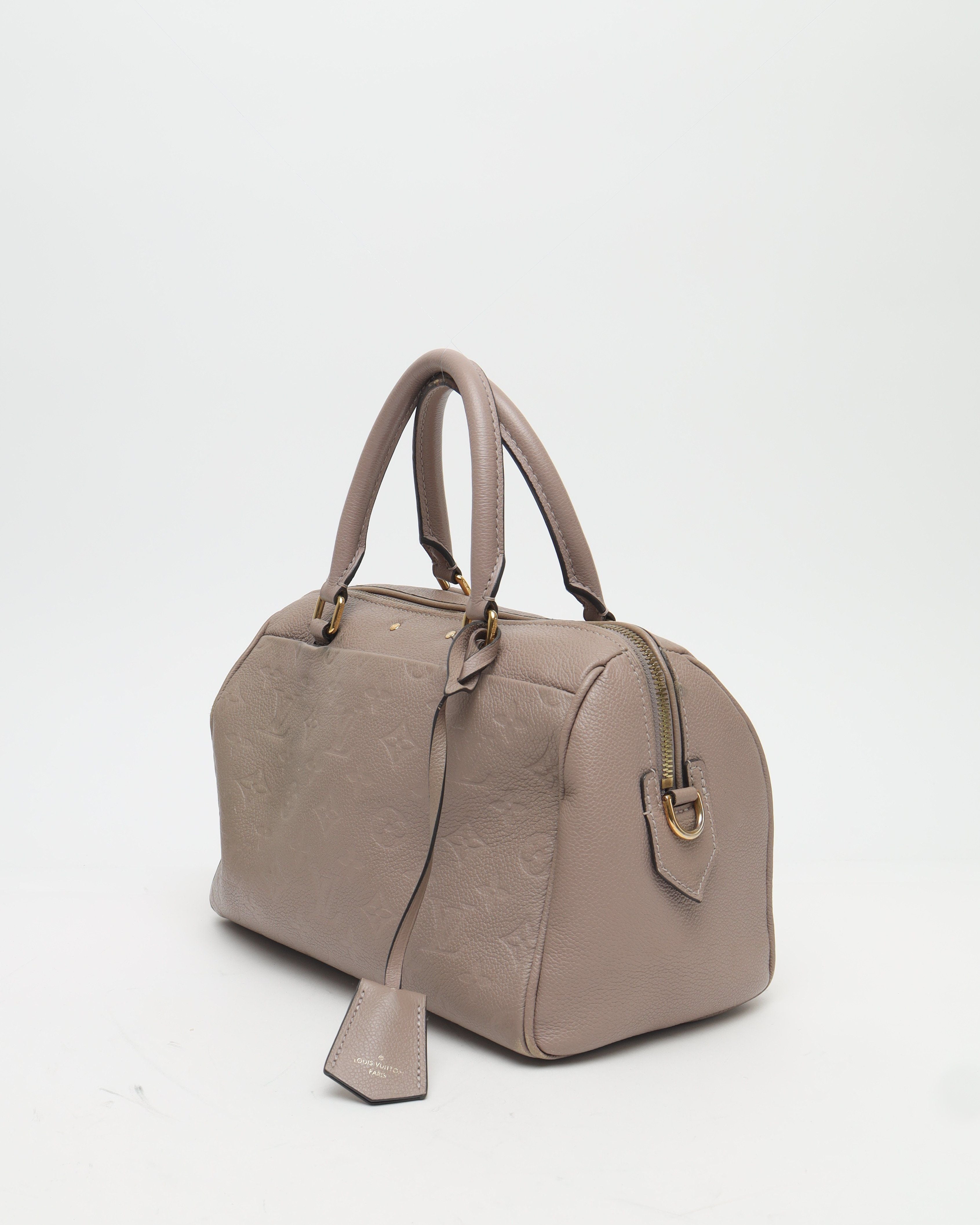 Louis Vuitton Empreinte Speedy 25 Nm Bandoulière Bag