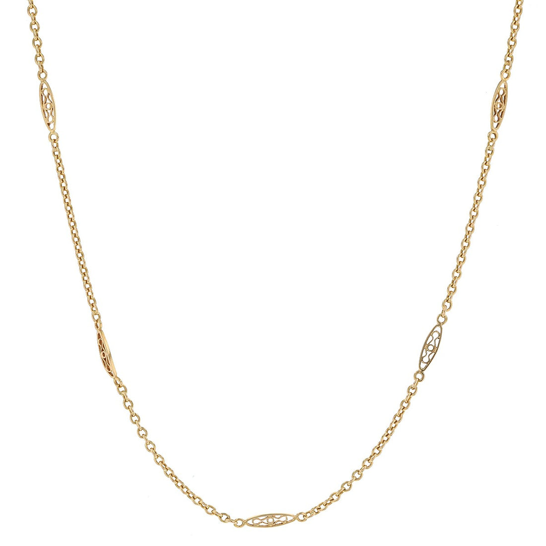 Gold necklace