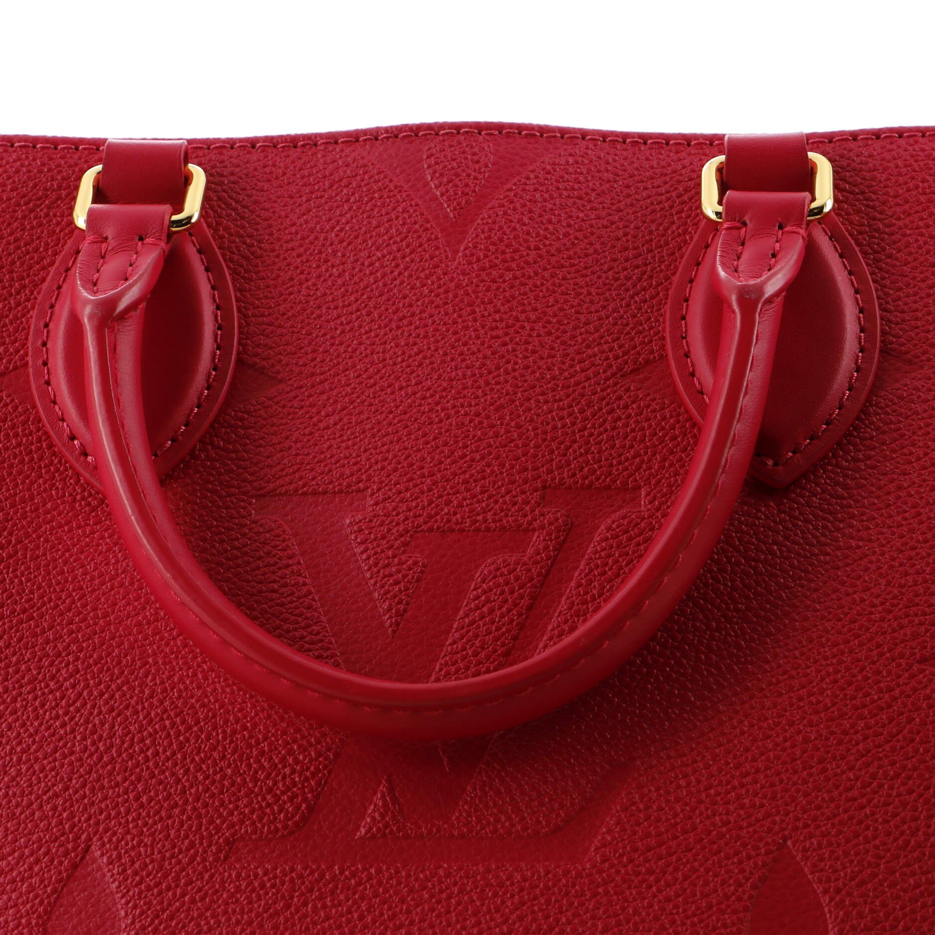 Louis Vuitton Onthego Tote Monogram Empreinte Giant Pm