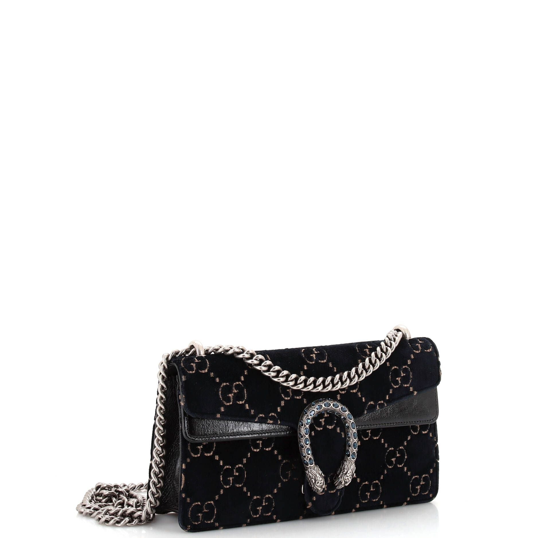 Gucci Dionysus Bag Gg Velvet Mini