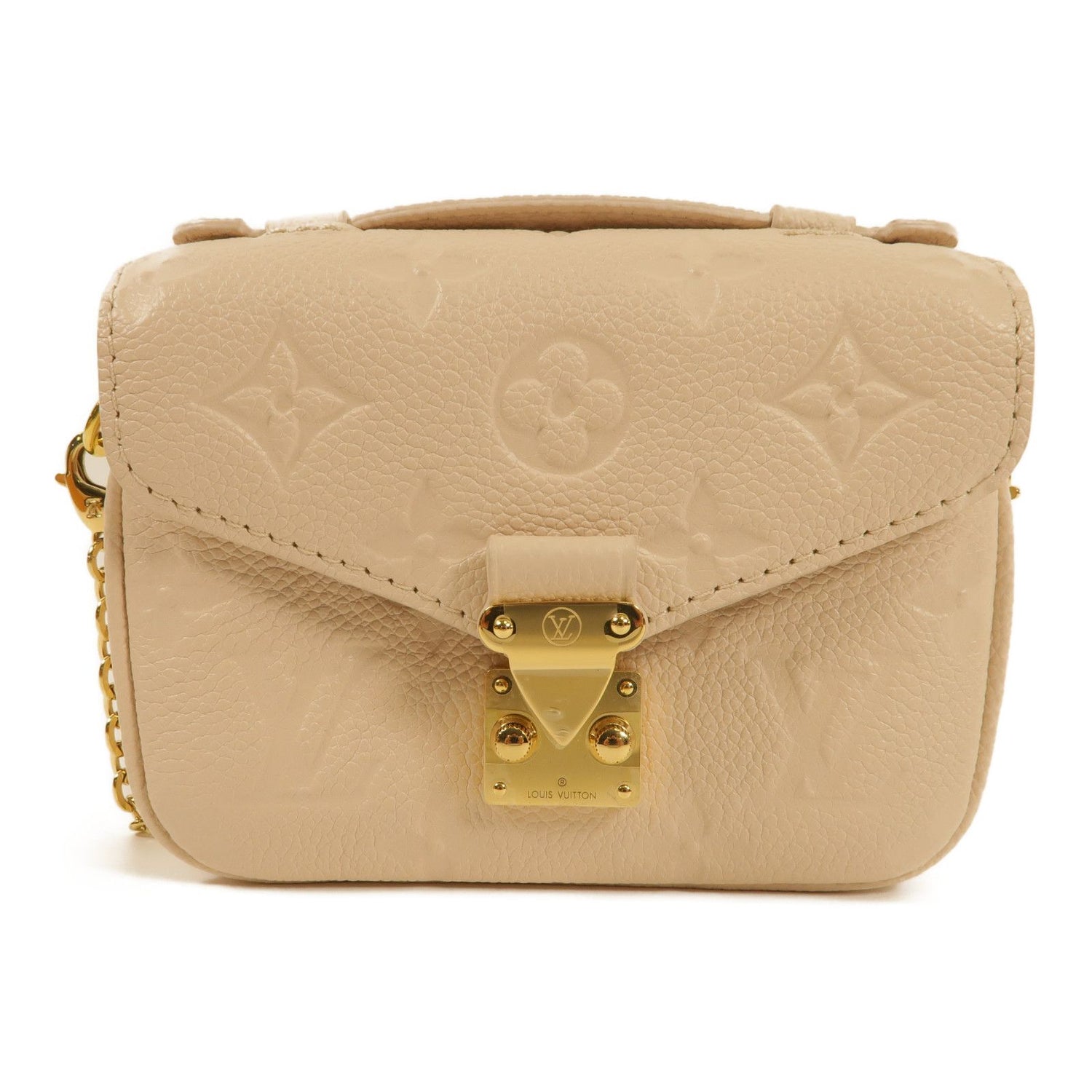 Louis Vuitton Empreinte Micro Metis Hand-turned Shoulder Bag Beige 2way Shoulder Bag M 81390