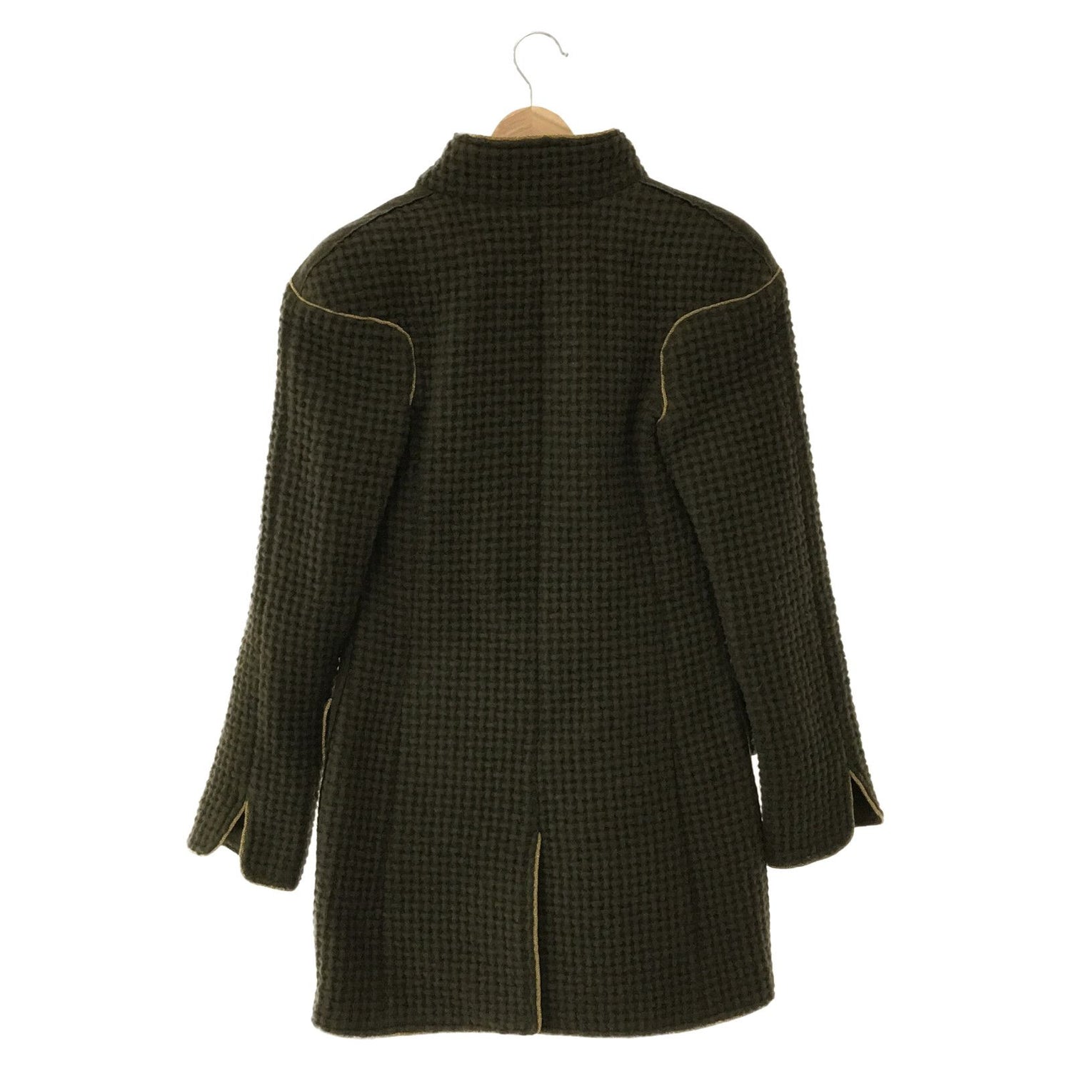 Chanel Green Wool Coat P 517704w 05664