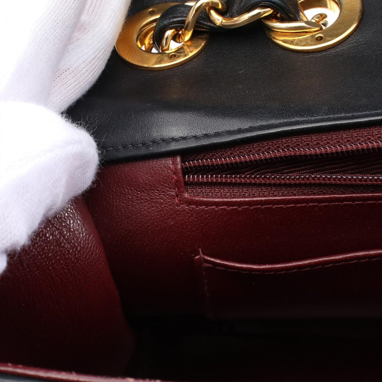 Chanel Maxi XL Turnlock Half Flap, Lambskin Quilted