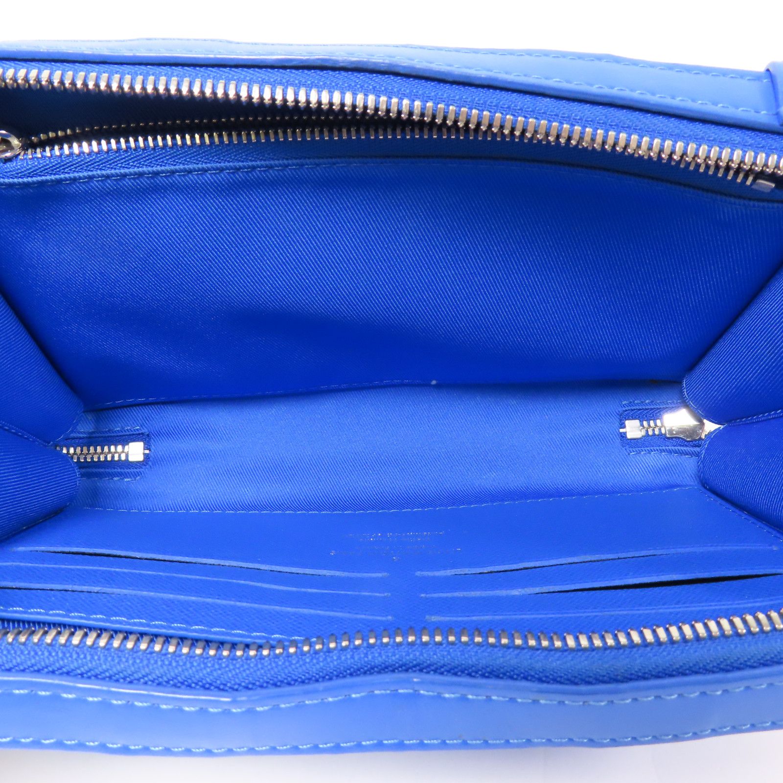 Louis Vuitton Monogram Clouds Soft Trunk Wallet Blue Shoulder Bag M 45432