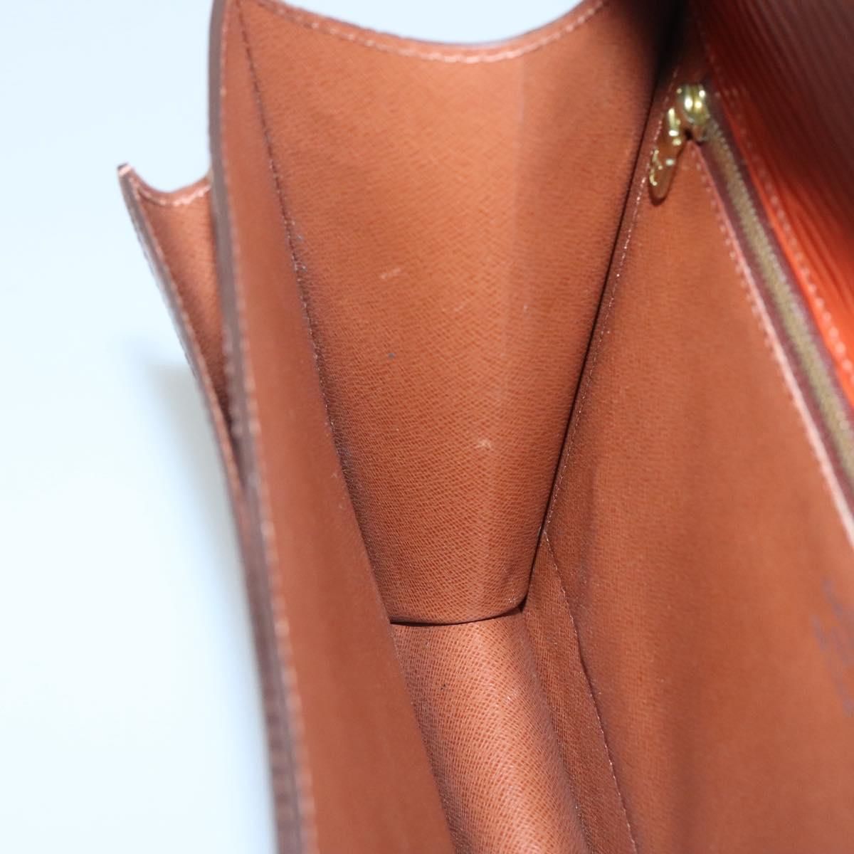 Louis Vuitton Epi Monceau 28 Hand Bag Brown M 52123 Lv Auth