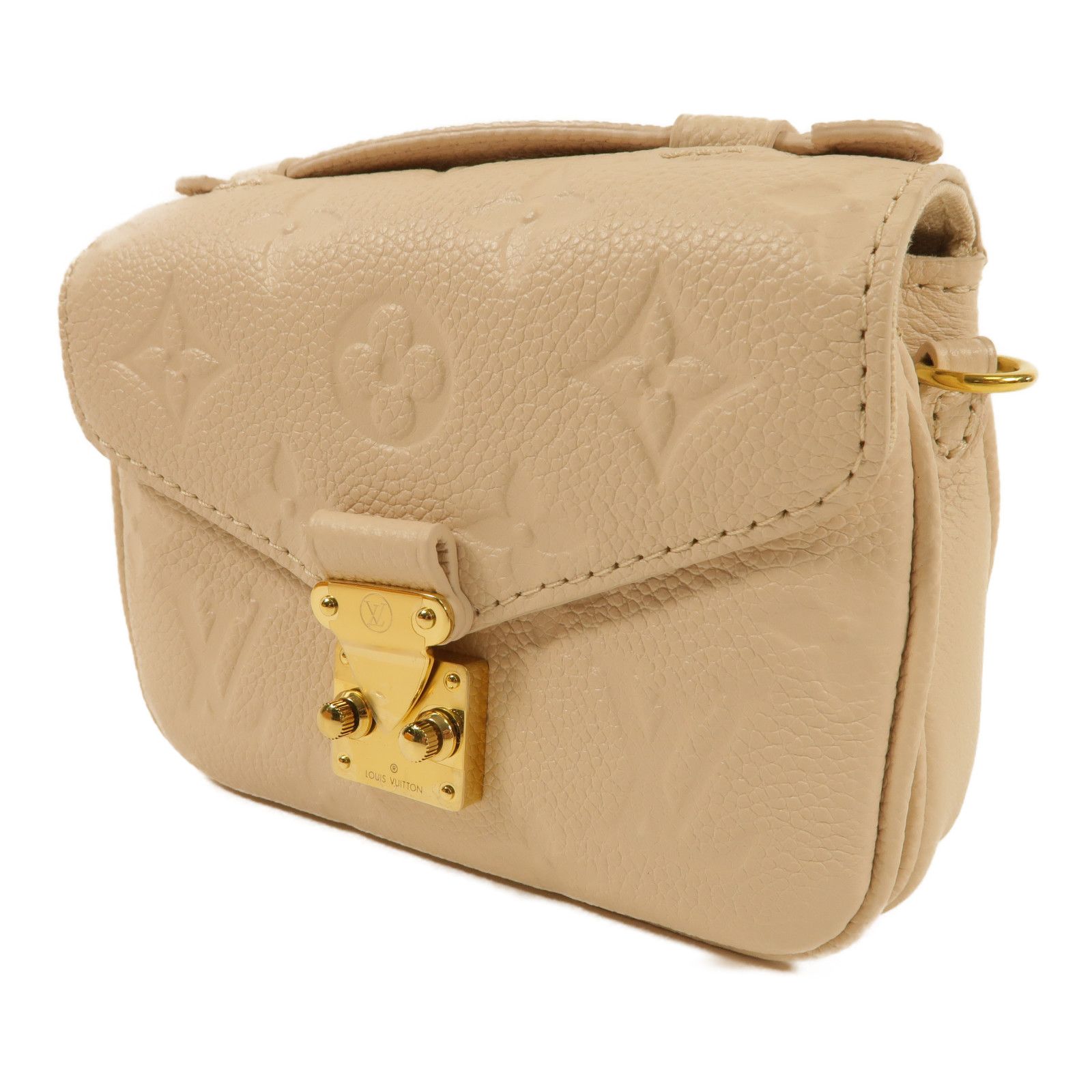 Louis Vuitton Empreinte Micro Metis Hand-turned Shoulder Bag Beige 2way Shoulder Bag M 81390