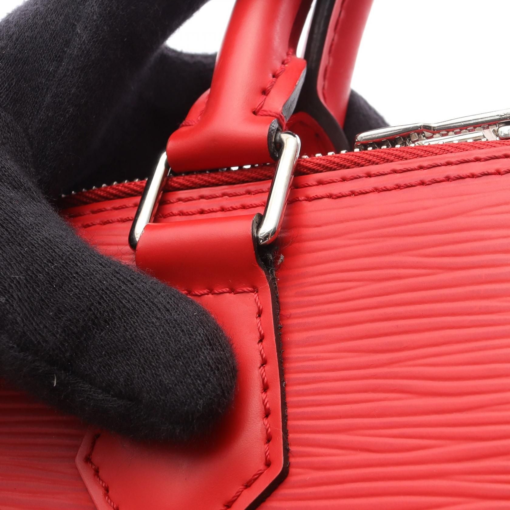 Louis Vuitton Alma Mm Coquelicot Red Handbag