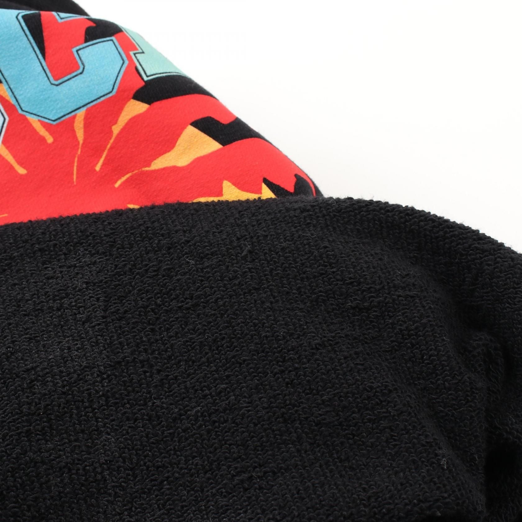 Gucci Hoodie Sweat Shirts Tops 700117 Cotton Black Multicolor Mens L