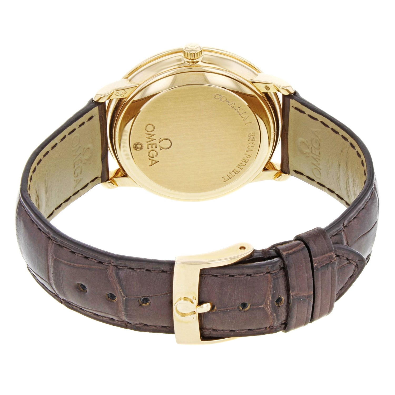 Omega Deville Prestige 18K Rose Gold Automatic Mens Watch 413.58.37.20.52.001