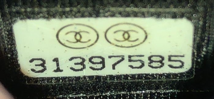 Chanel Coco Candy Card Holder On Chain Quilted Caviar