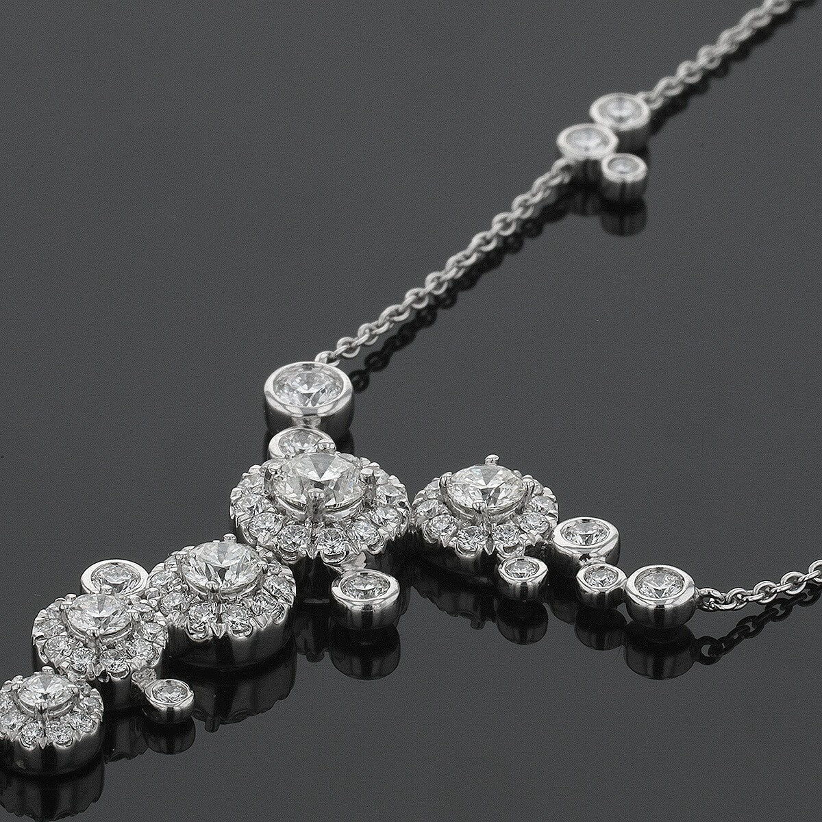 Hans D. Krieger diamonds and gold necklace