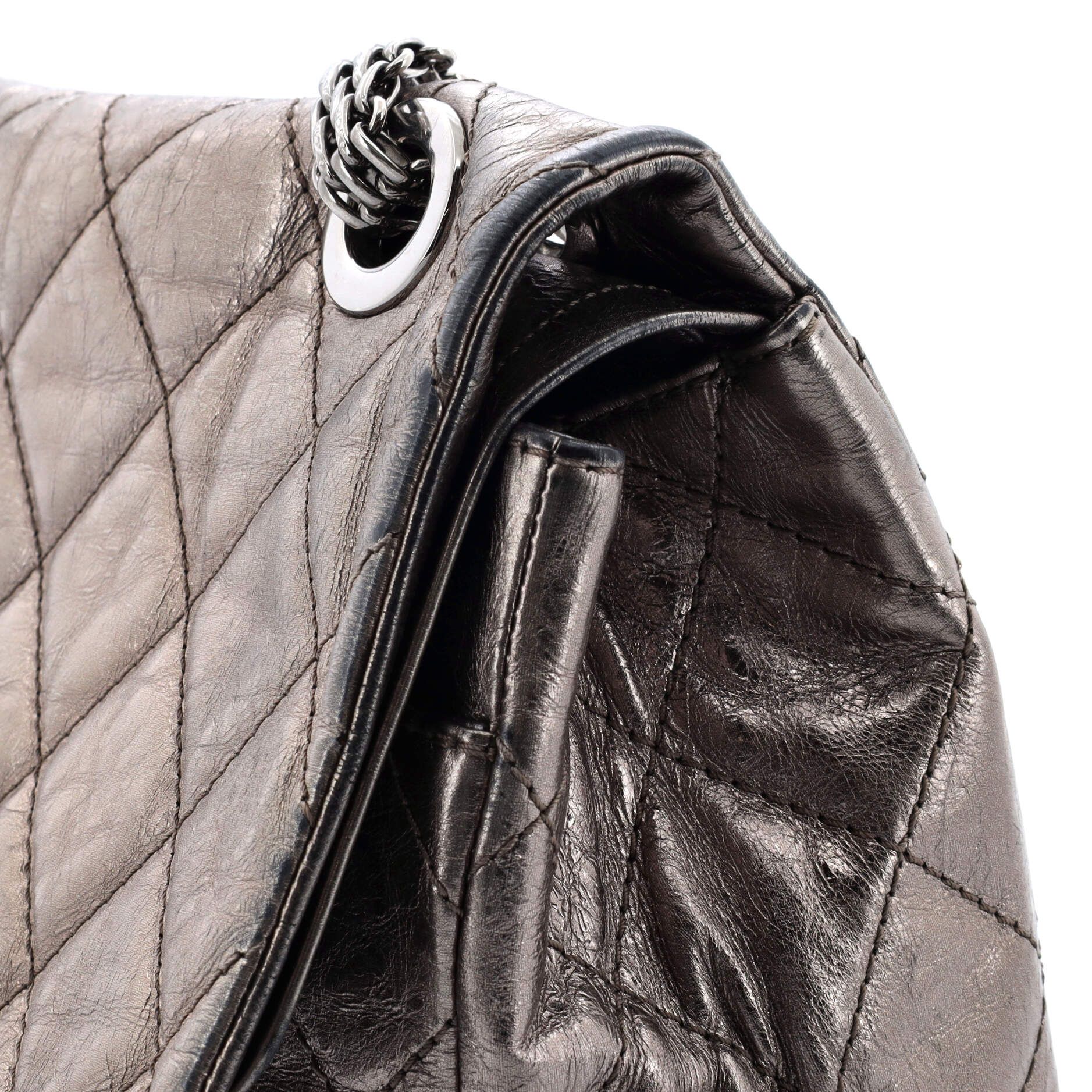 Chanel Reissue 2.55 Flap Bag Quilted Metallic Aged Calfskin 227