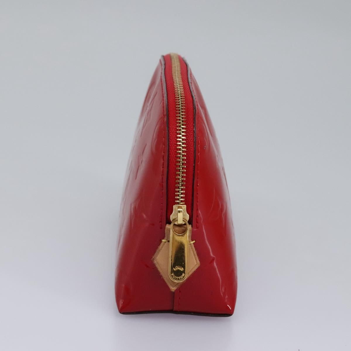 Louis Vuitton Vernis Pochette Cosmetic Pouch Slys M 90172 Lv Auth