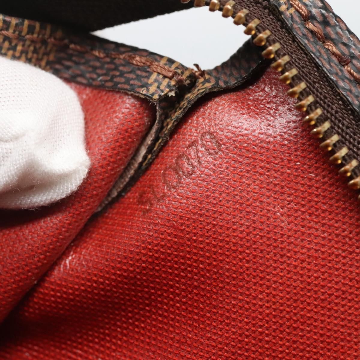Louis Vuitton Damier Ebene Poche Toilette 26 Pouch N 47543 Lv Auth