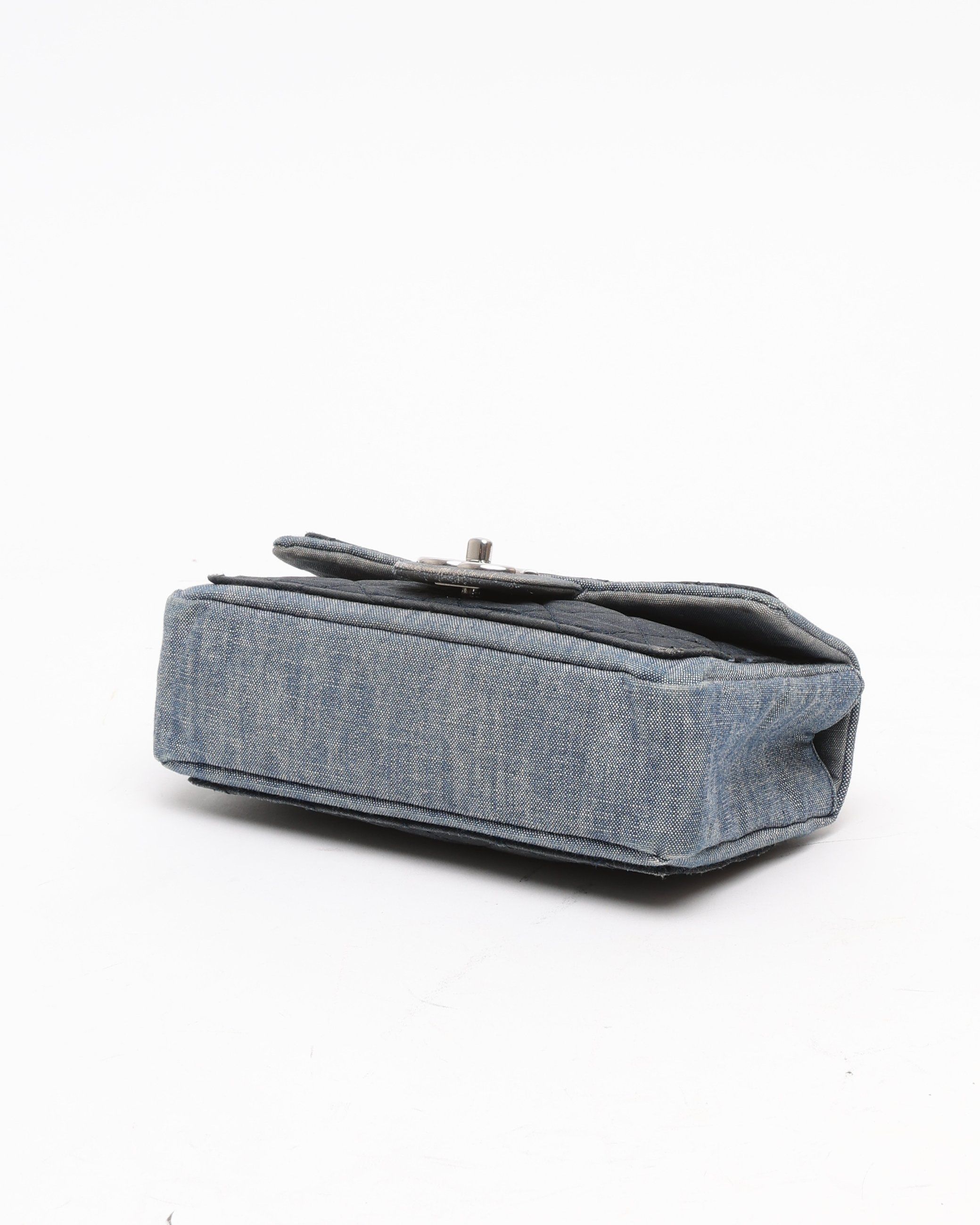 Chanel Small Classic Denim Medallion Flap Bag