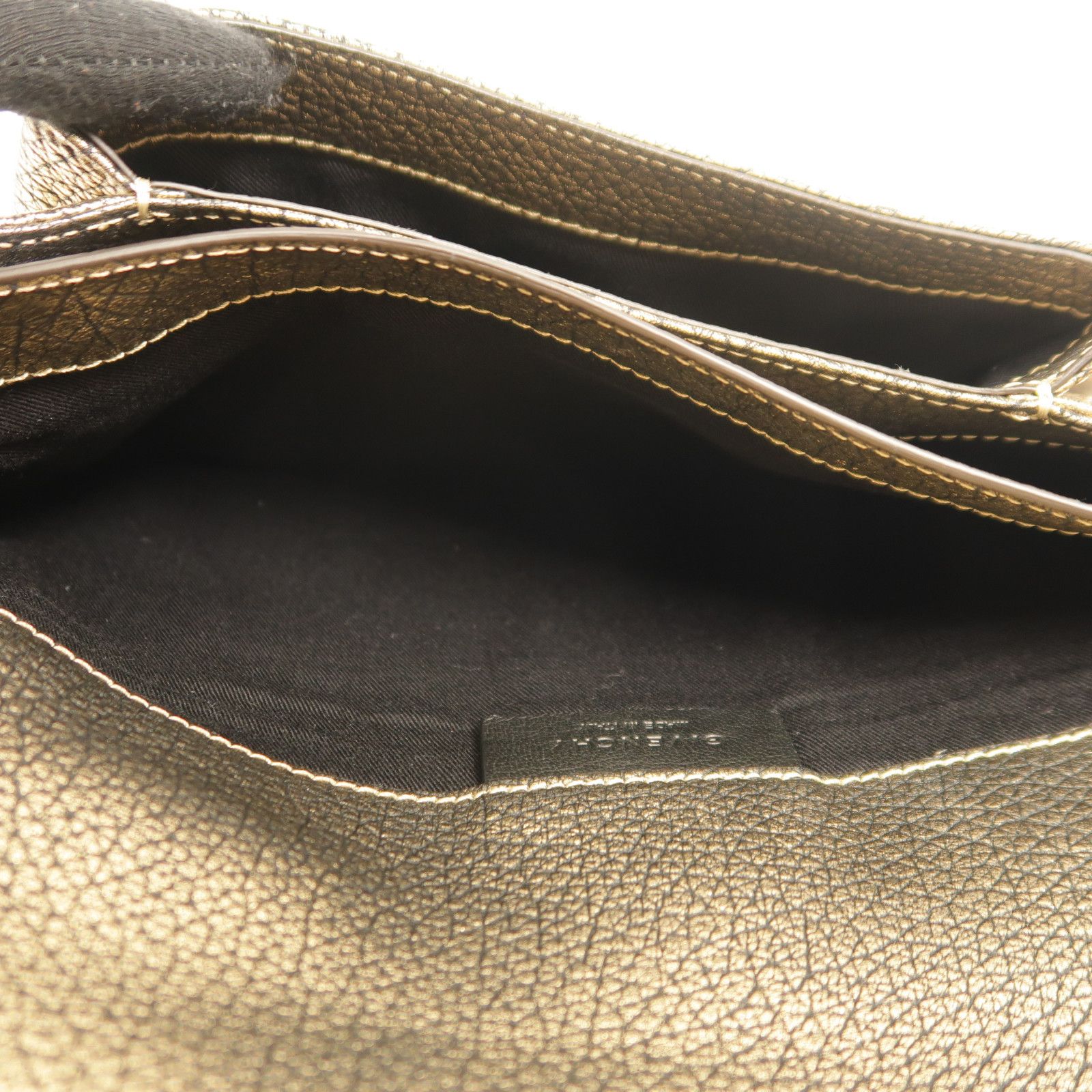 Givenchy Cowhide Leather Clutch Bag Business Bag Clutch Bag Gold Calfskin (cowhide)
