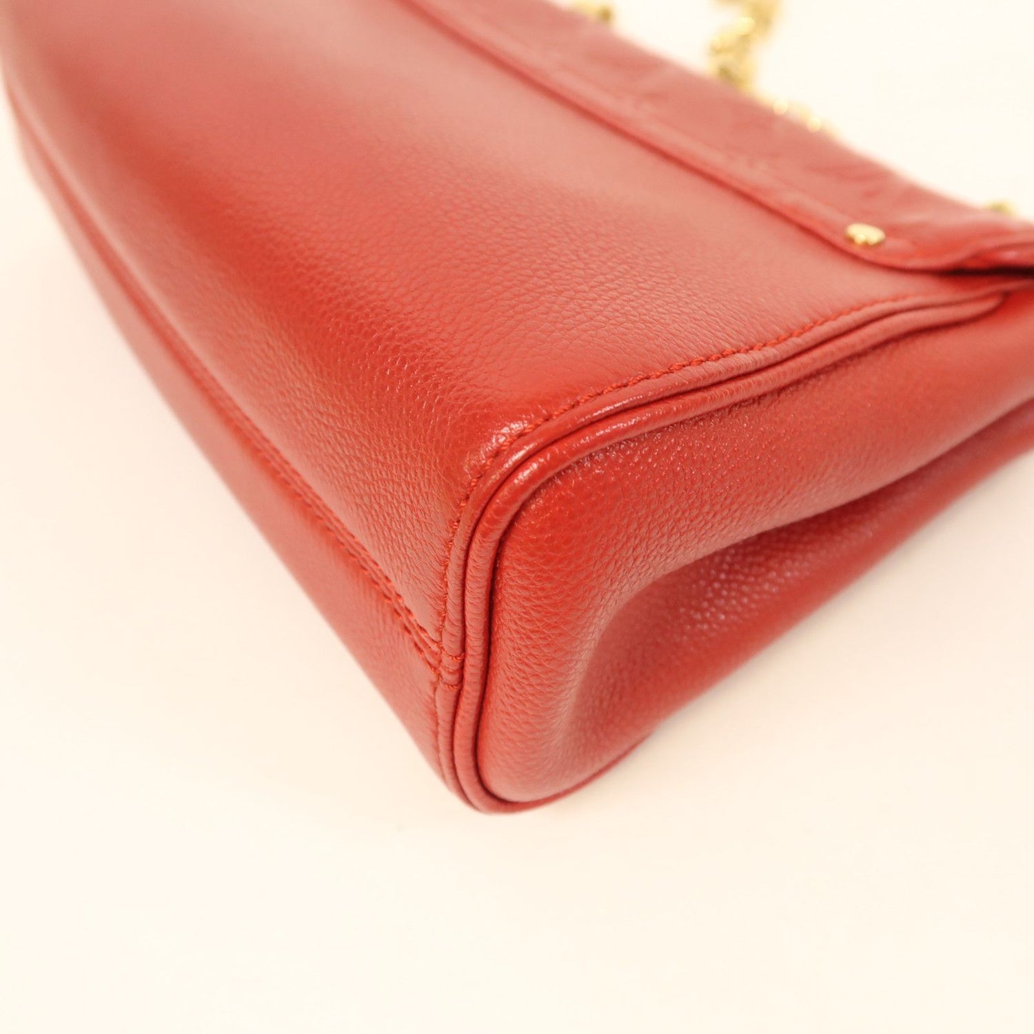 Louis Vuitton Empreinte St.germain Pm Kinxen Shoulder Back Bag Red Shoulder Bag M 48949