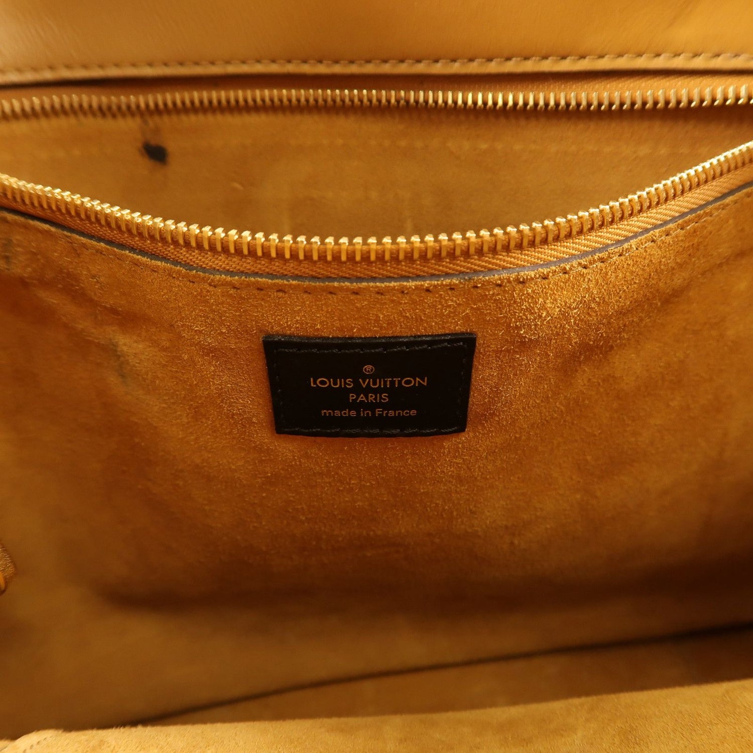 Louis Vuitton Cowhide Leather/monogram Tote W Pm Kinpaku Bag