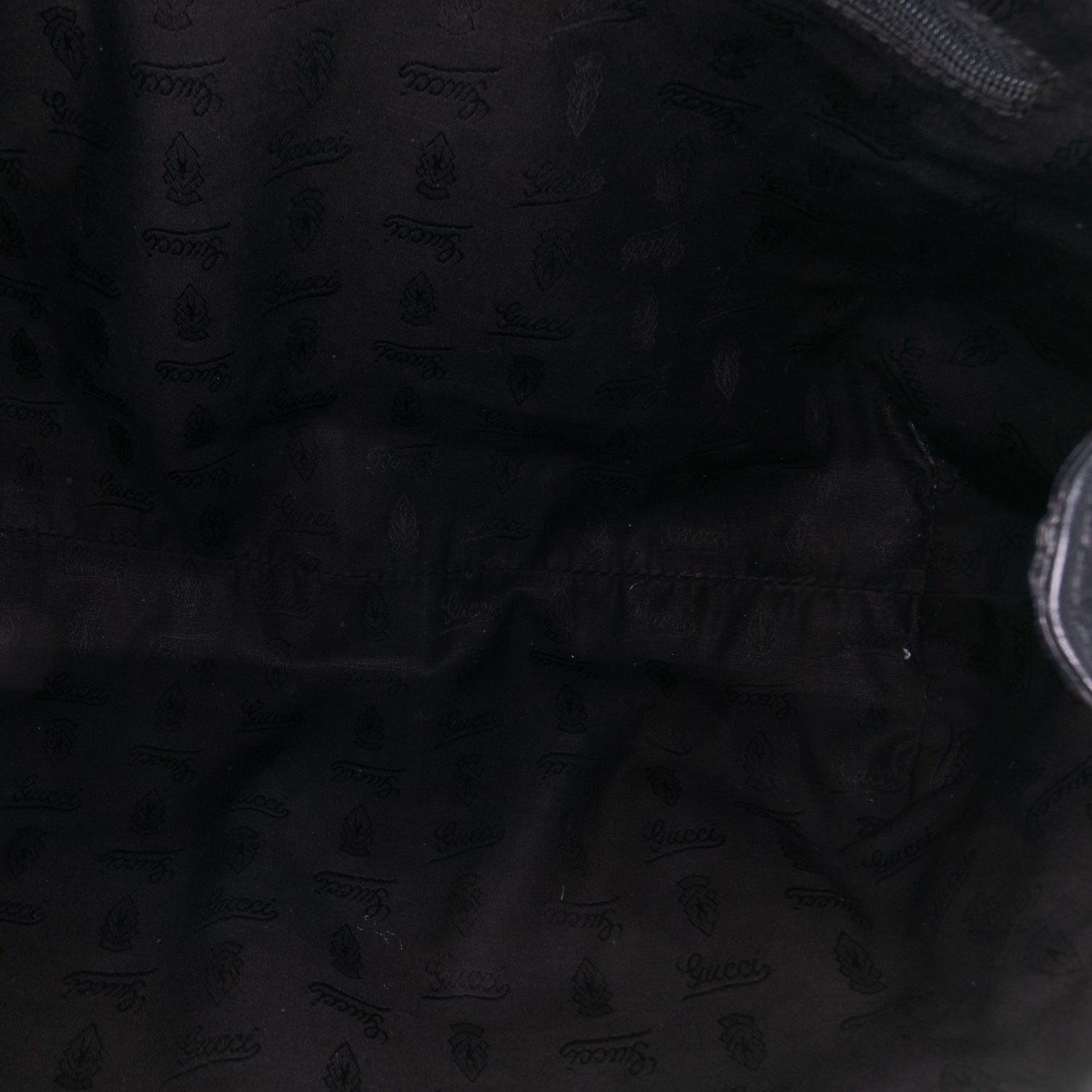 Gucci Medium Guccissima Sukey Tote Black