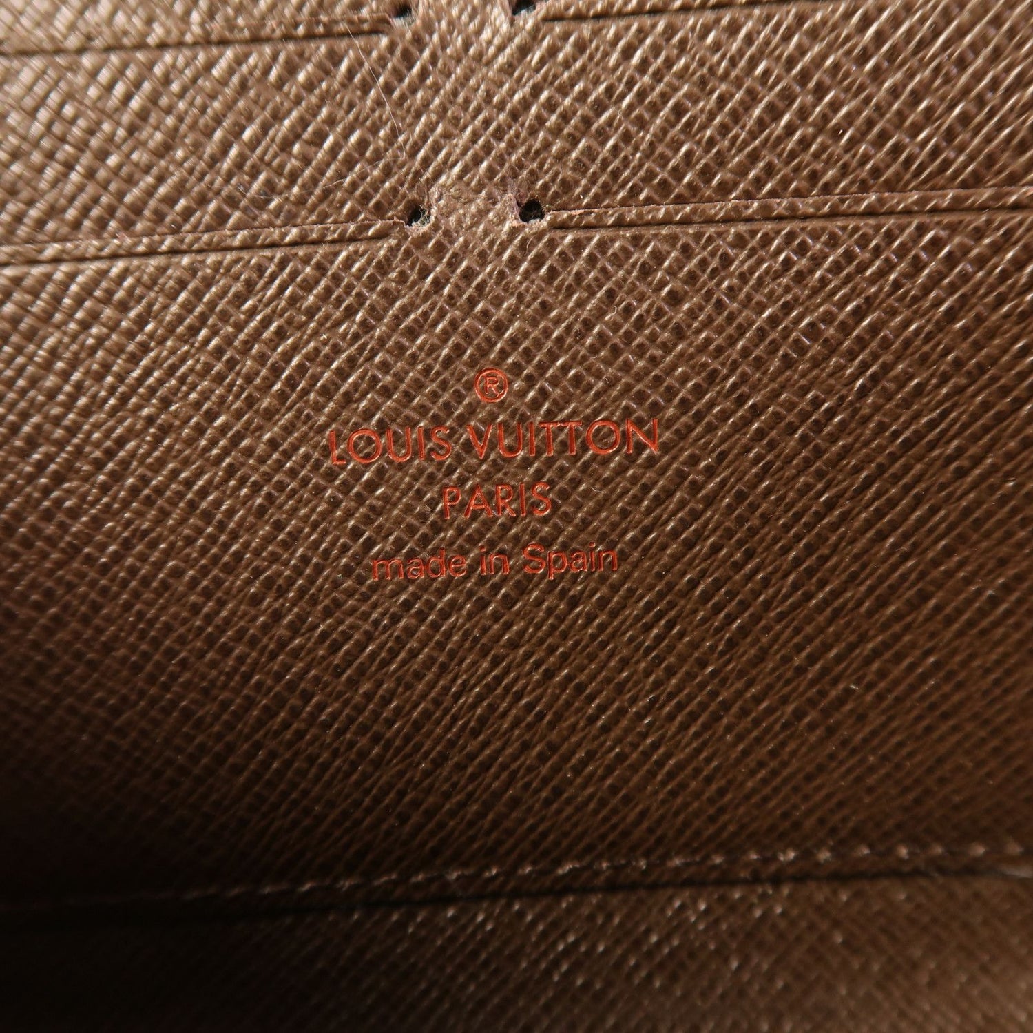 Louis Vuitton Zippy Wallet, Damier Ebene