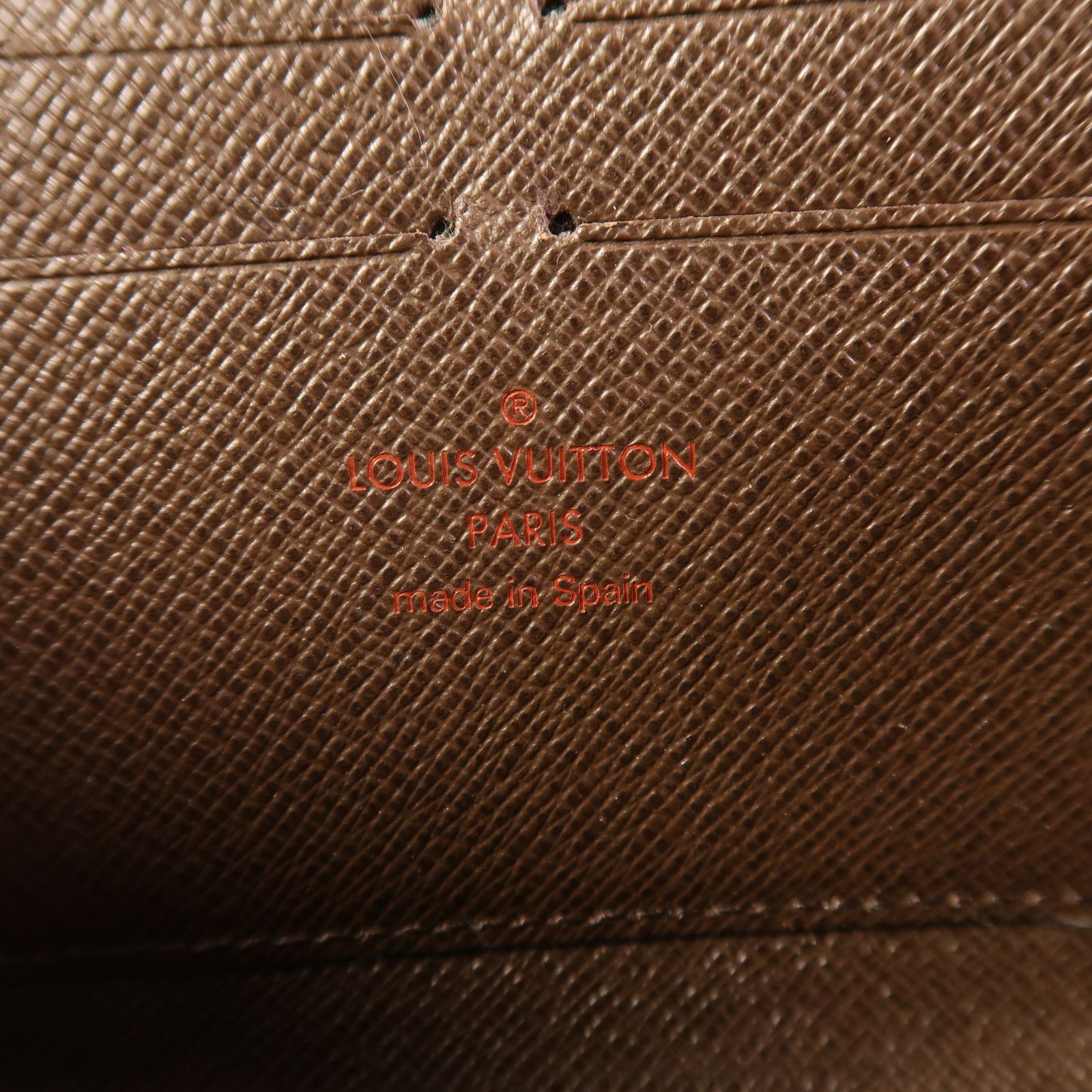 Louis Vuitton Zippy Wallet, Damier Ebene