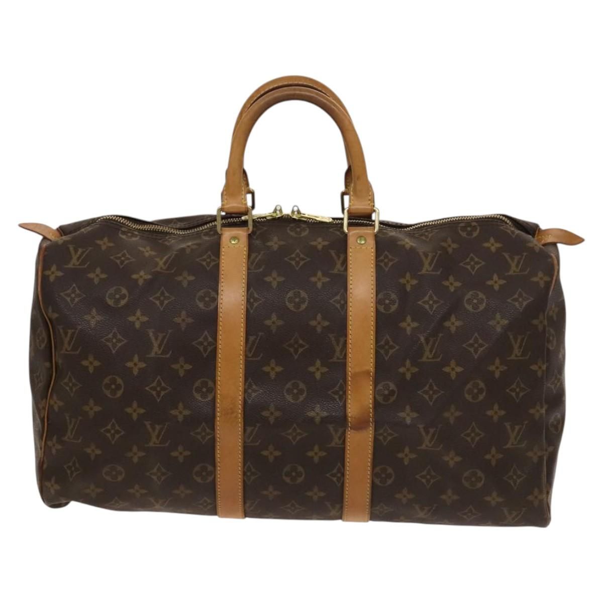 Louis Vuitton Monogram Keepall 45 Boston Bag M 41428 Lv Auth