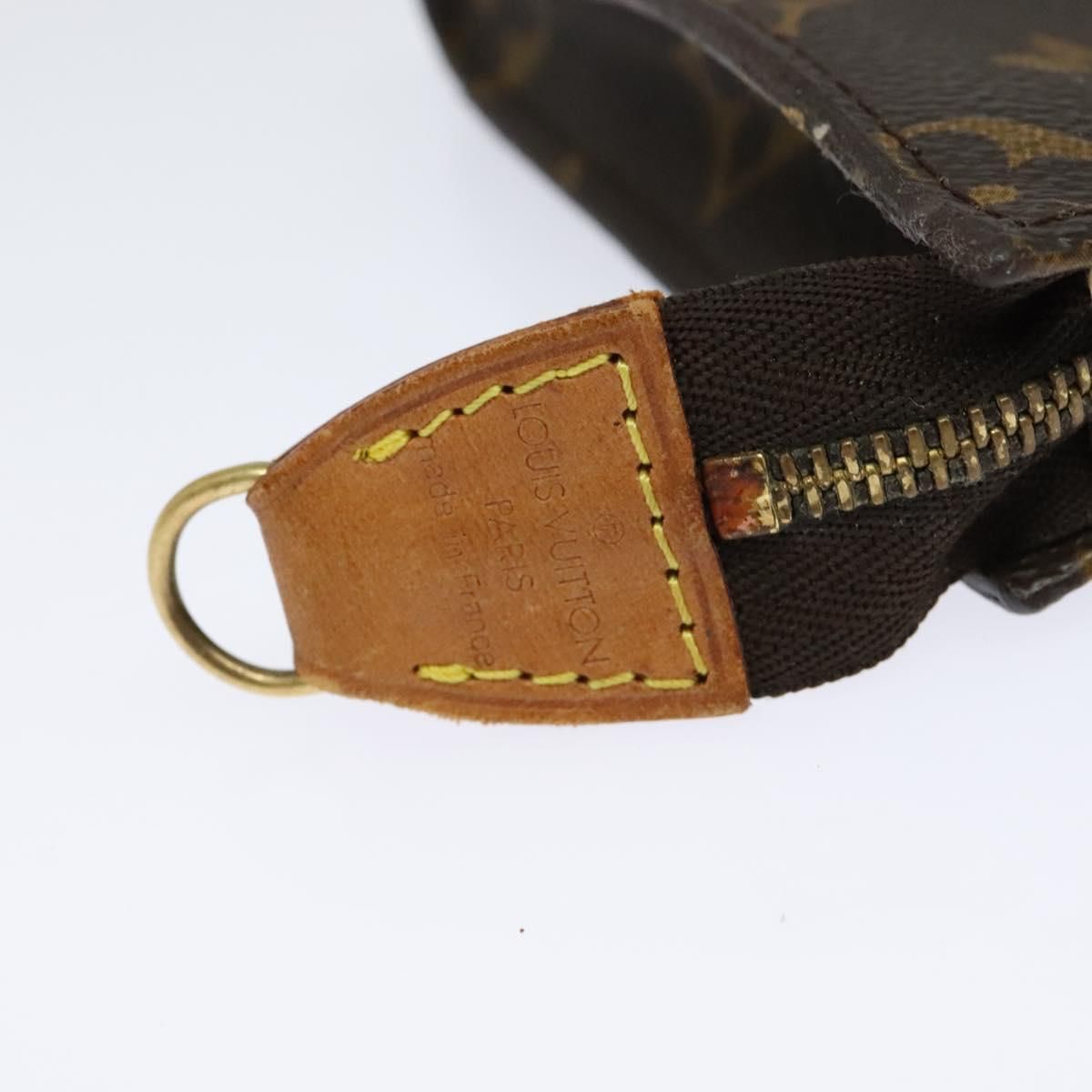 Louis Vuitton Monogram Bucket Pm Accessory Pouch Lv Auth