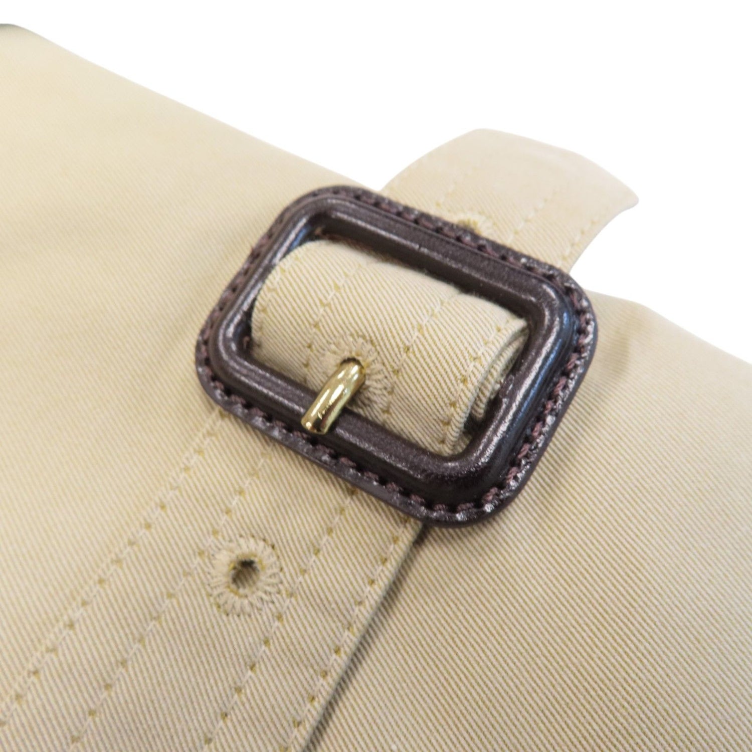 Burberry Windbreaker Coat Cotton Khaki 34
