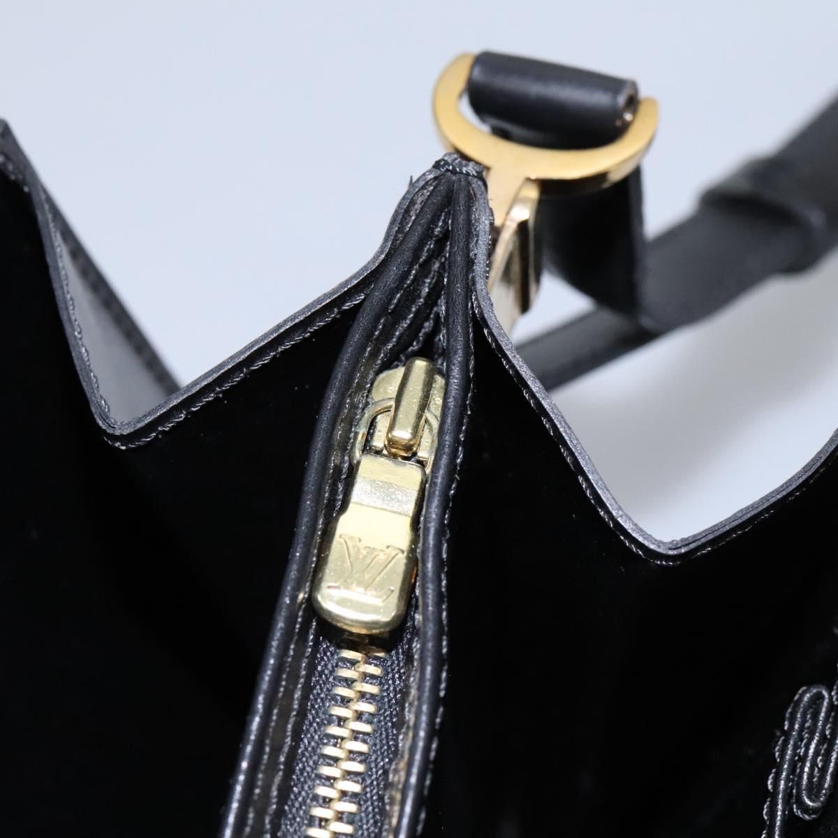 Louis Vuitton Epi Capuchin Shoulder Bag Black M 52342 Lv Auth