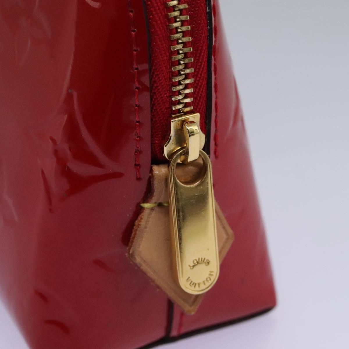 Louis Vuitton Vernis Pochette Cosmetic Pouch Slys M 90172 Lv Auth
