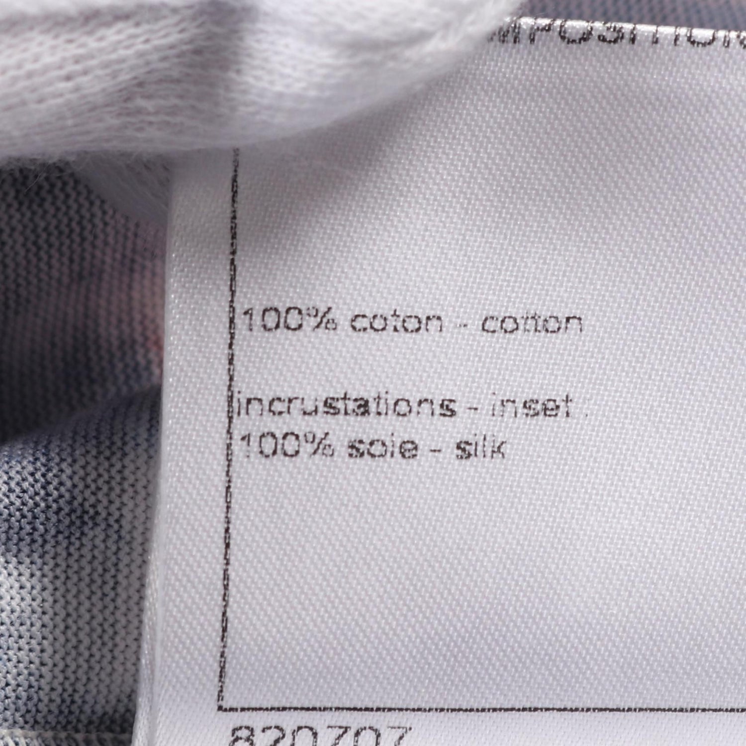 Chanel Navy White Red Coco Mark T-shirt Cotton P 53878v 40338