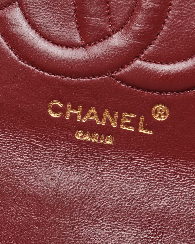 Chanel Circle Cc Horizontal Single Flap Crossbody Bag