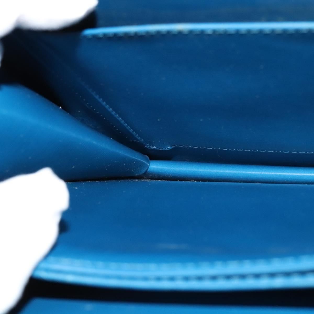 Louis Vuitton Epi Capuchin Shoulder Bag Blue M 52345 Lv Auth