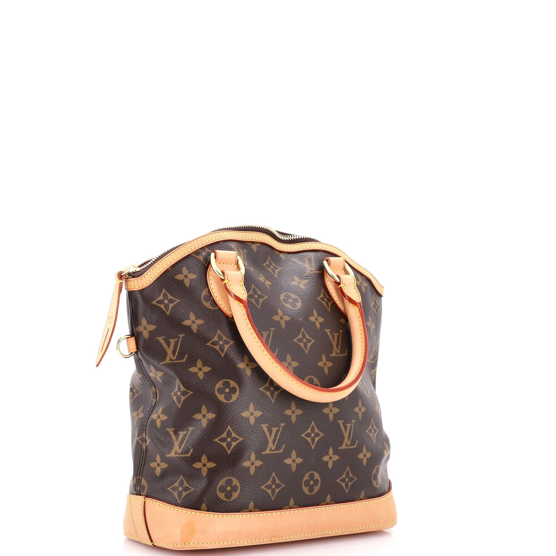Louis Vuitton Lockit Handbag Monogram Canvas Pm