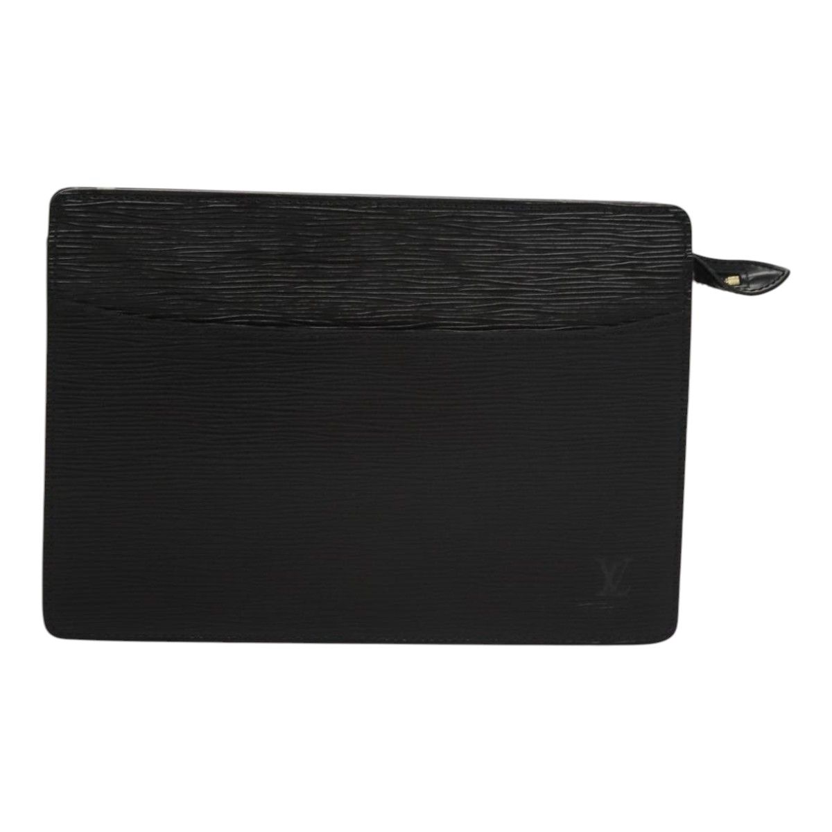 Louis Vuitton Epi Pochette Homme Clutch Bag Black Noir M 52522 Lv Auth