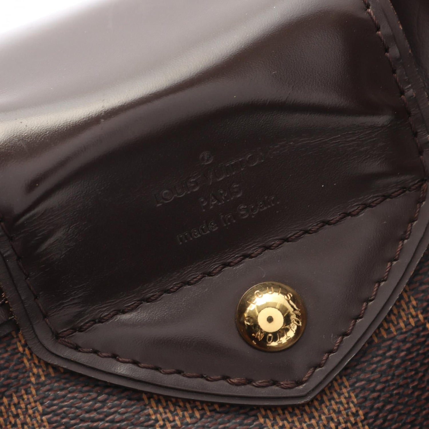 Louis Vuitton Sistina Gm Ebene Brown Handbag N 41540