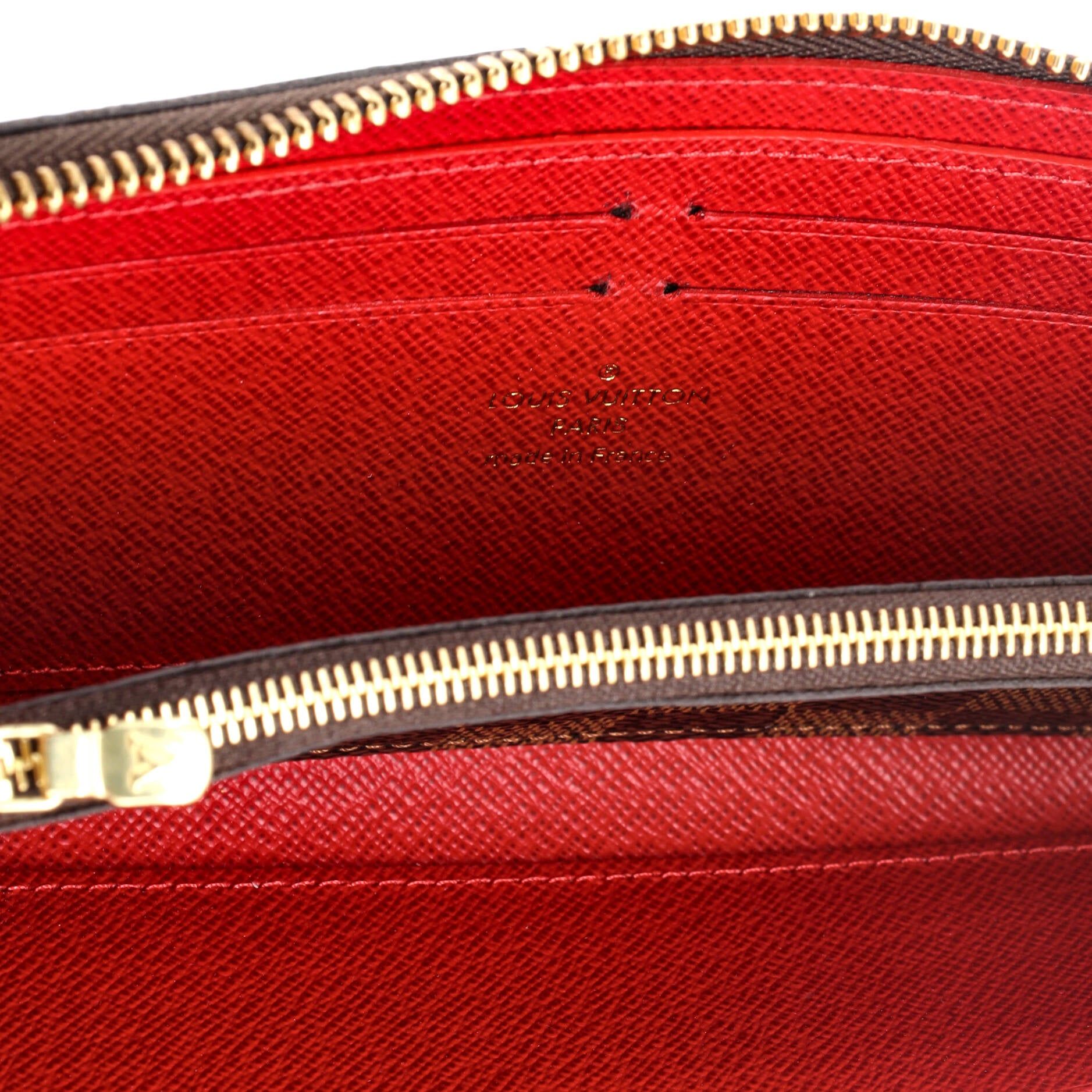 Louis Vuitton Clemence Wallet Damier