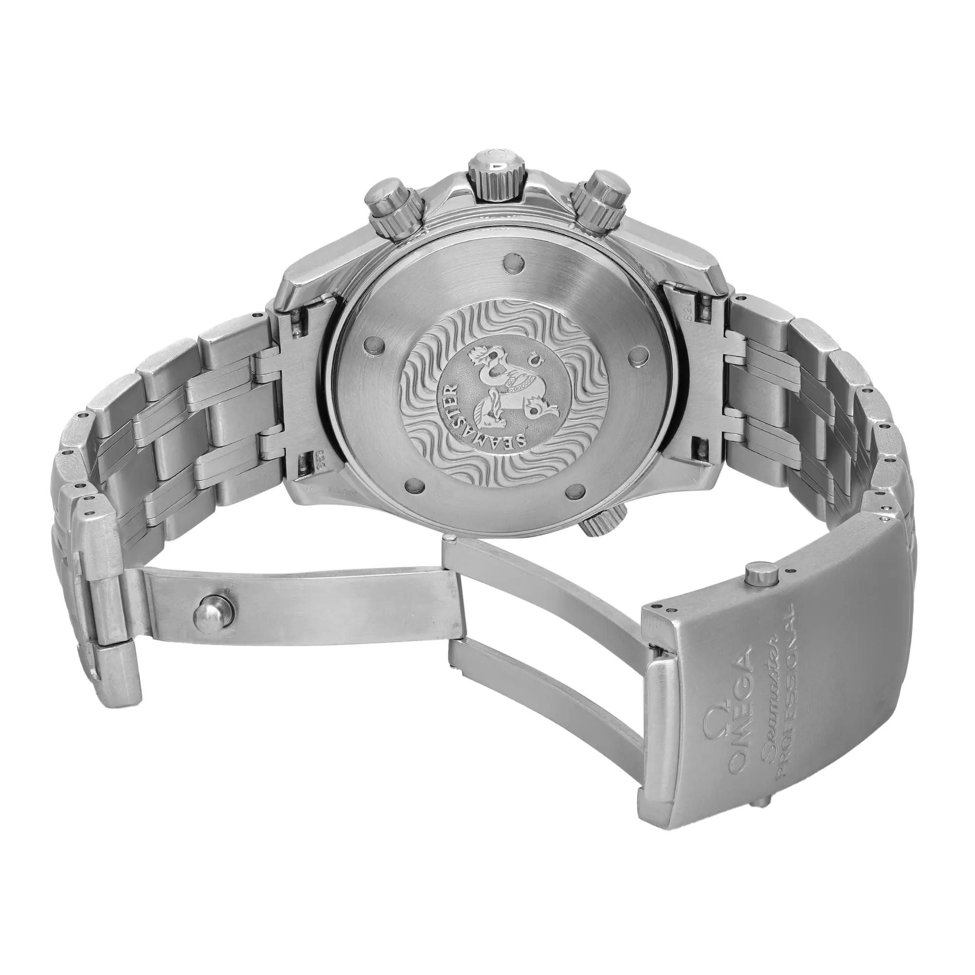 Omega Seamaster Diver 300 Chronograph Steel 42mm Blue Dial Mens Watch 2599.80.00