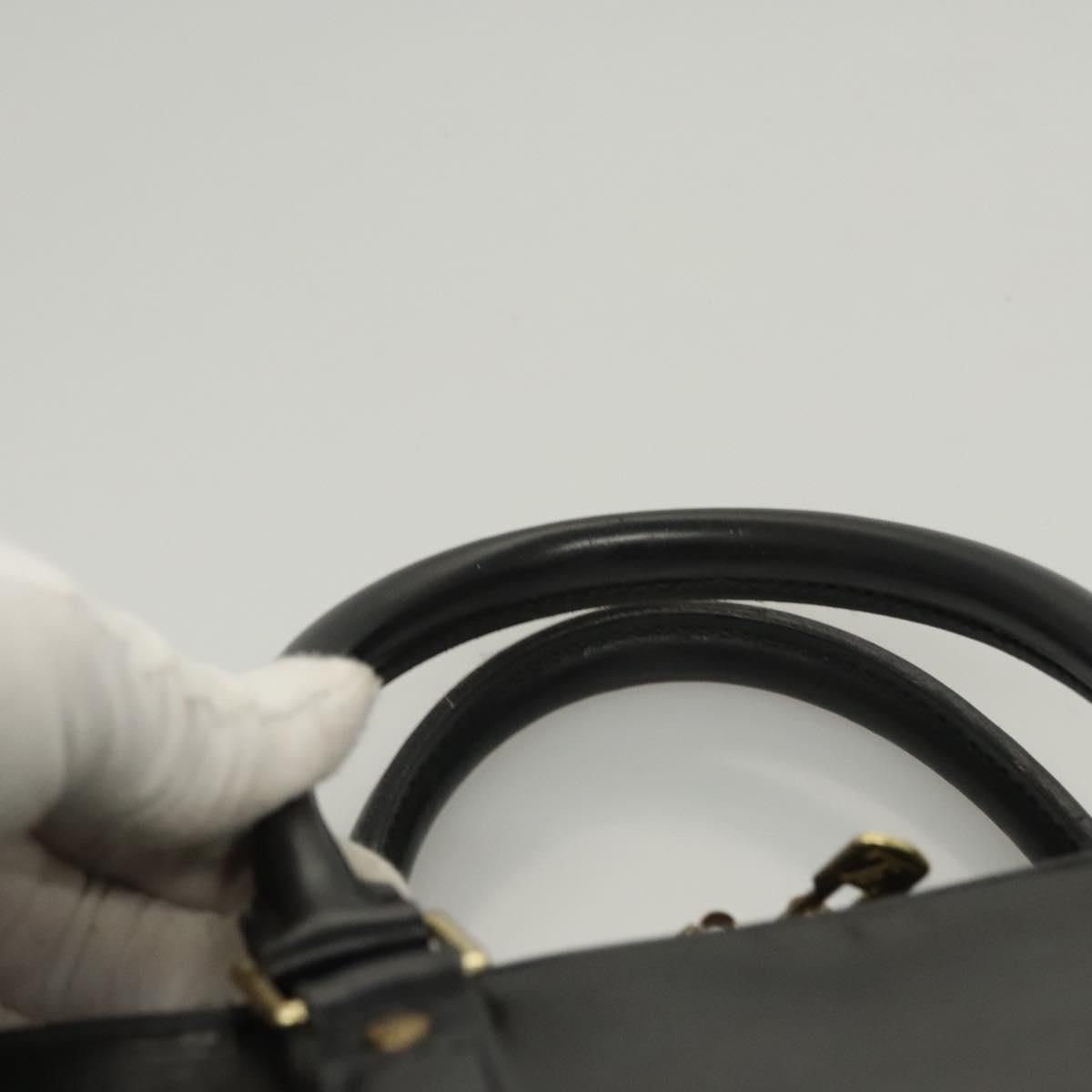 Louis Vuitton Epi Porte Documents Voyage Business Bag Black M 54472 Auth