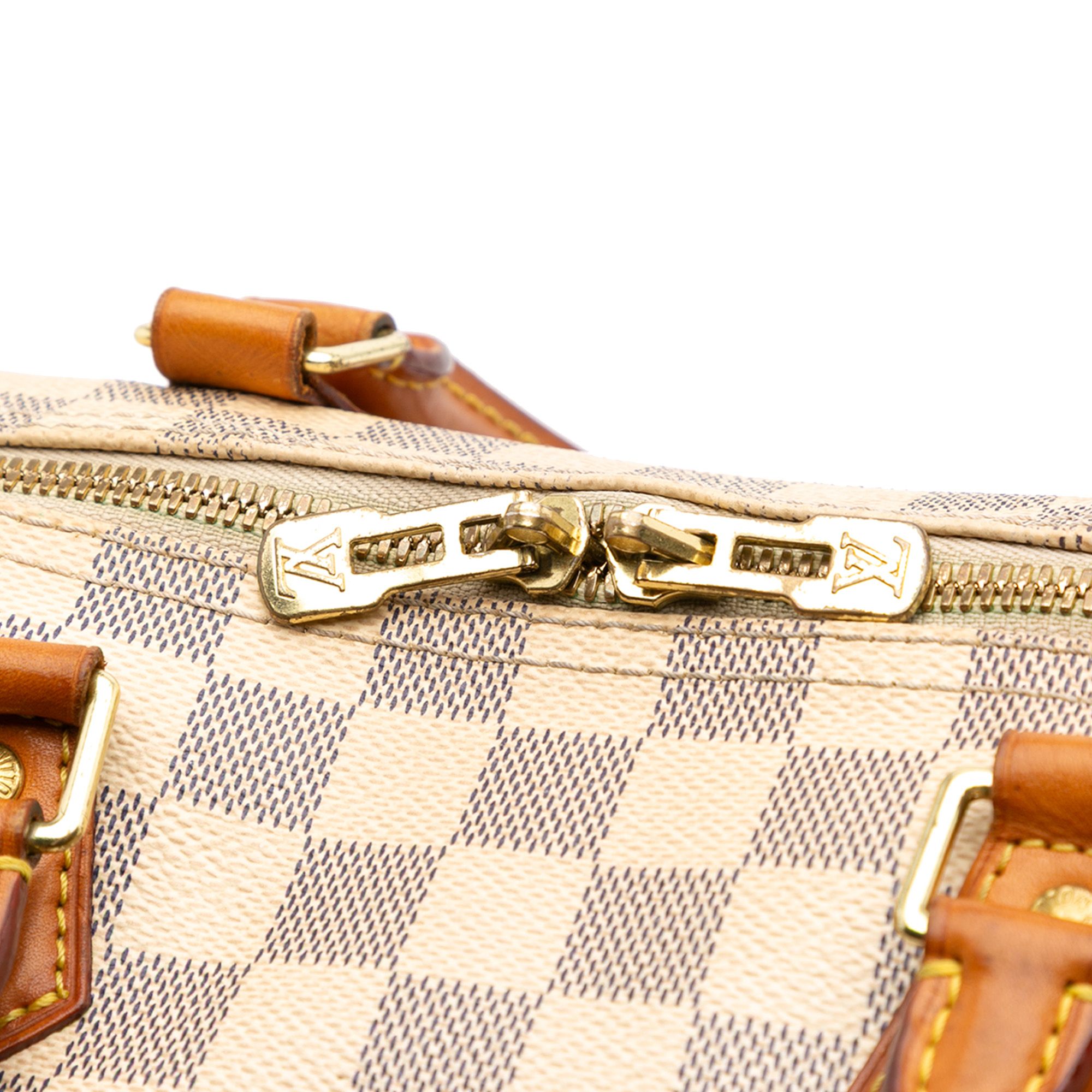 Louis Vuitton Damier Azur Speedy Bandouliere 30 White