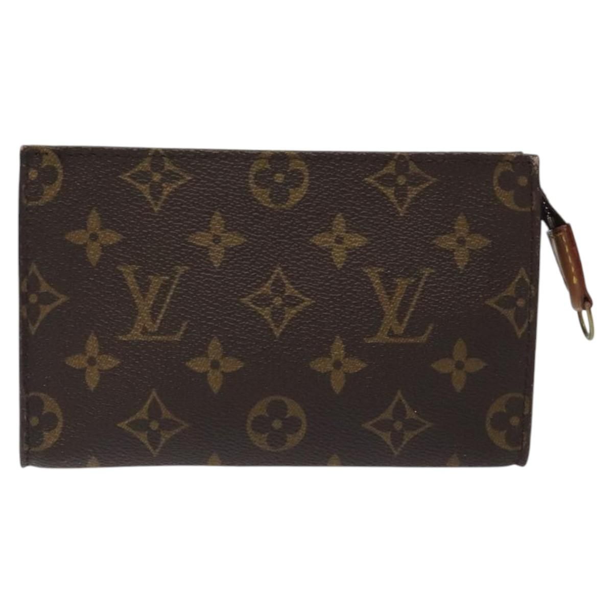 Louis Vuitton Monogram Bucket Pm Accessory Pouch Lv Auth
