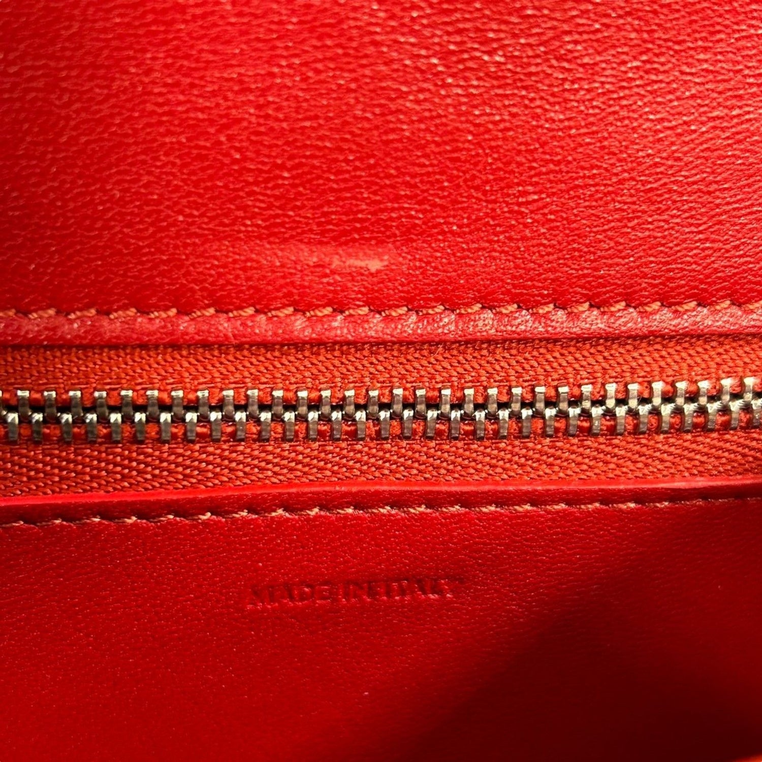 Celine Small Classic Shoulder Bag Red Box Calfskin