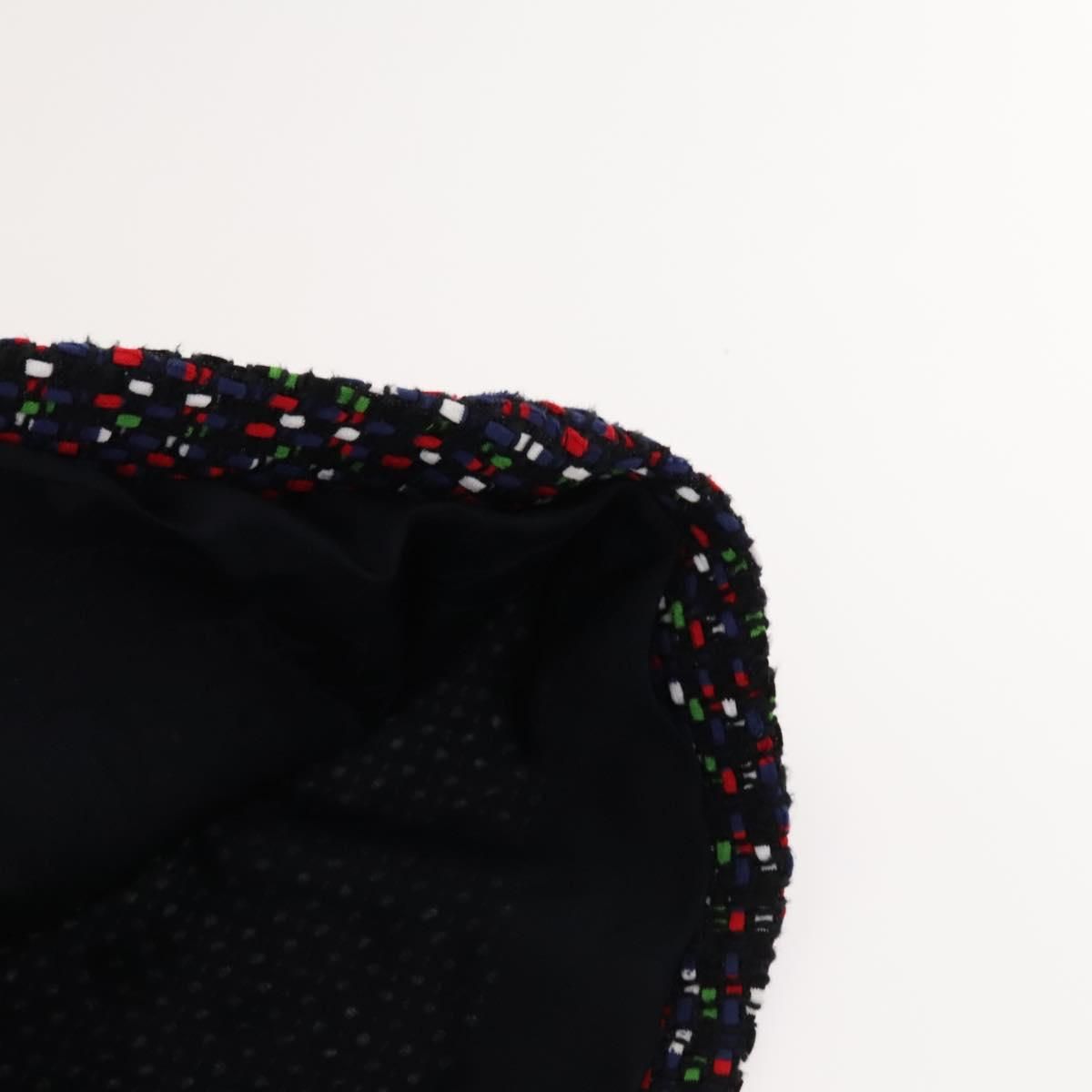 Chanel One Piece Tweed Navy Cc Auth