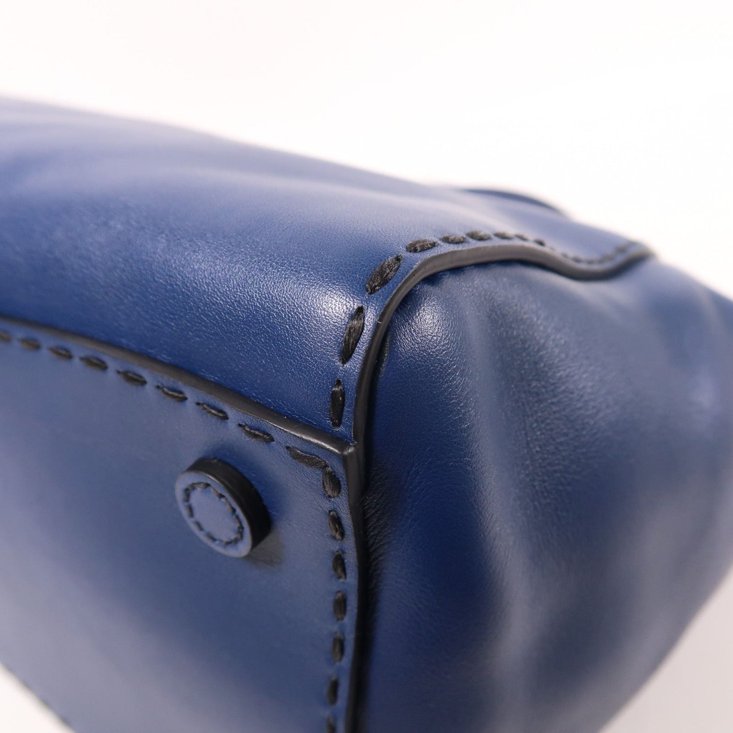 Prada Cowhide Leather 2Way Shoulder Bag 2way Shoulder Bag Blue Calfskin (cowhide) Bn 2857