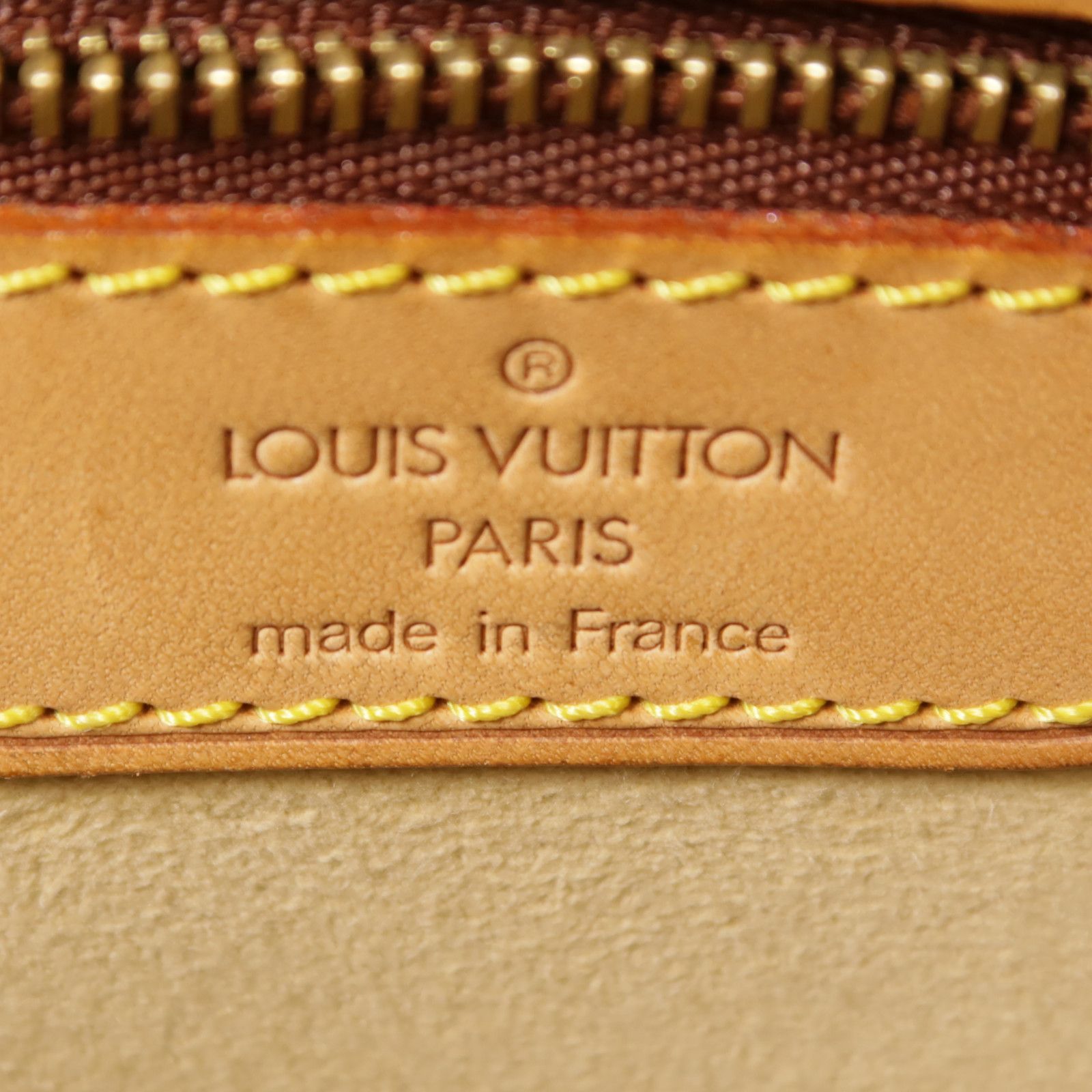 Louis Vuitton Monogram Cite Gm Gold Shoulder Bag Brown Shoulder Bag M 51181