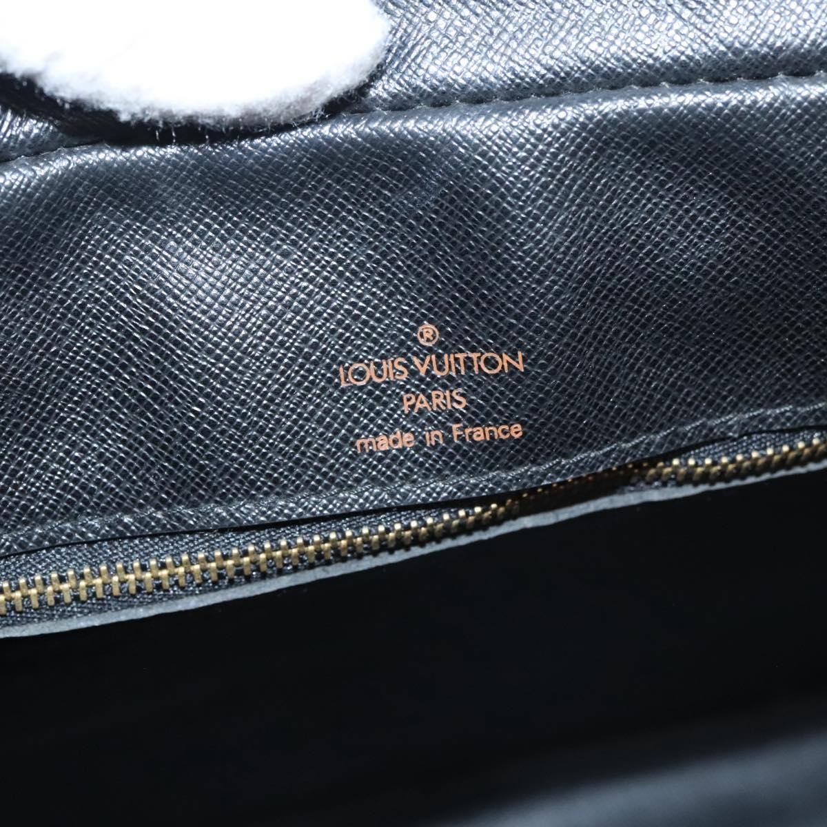 Louis Vuitton Epi Porte Documents Voyage Business Bag Black M 54472 Auth