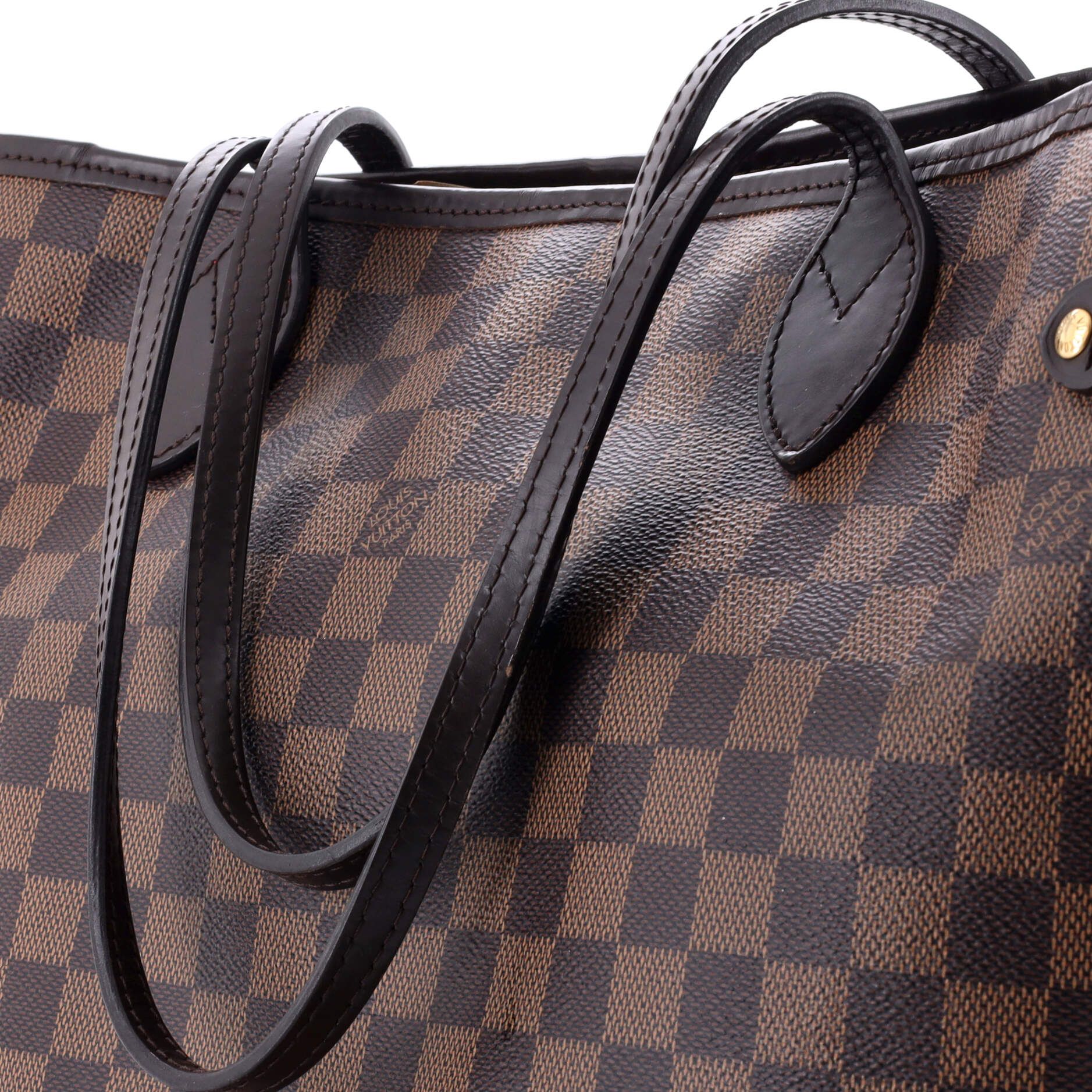 Louis Vuitton Neverfull Nm Tote Damier Mm