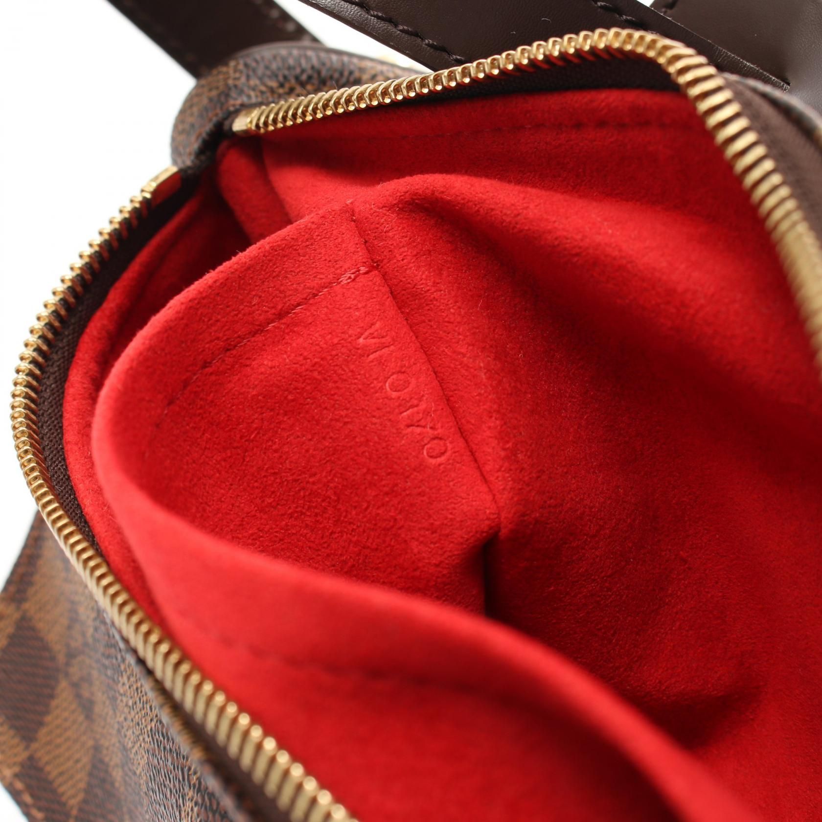 Louis Vuitton Ravello Gm Shoulder Bag N 60006 Damier Canvas Brown Ebene Lv