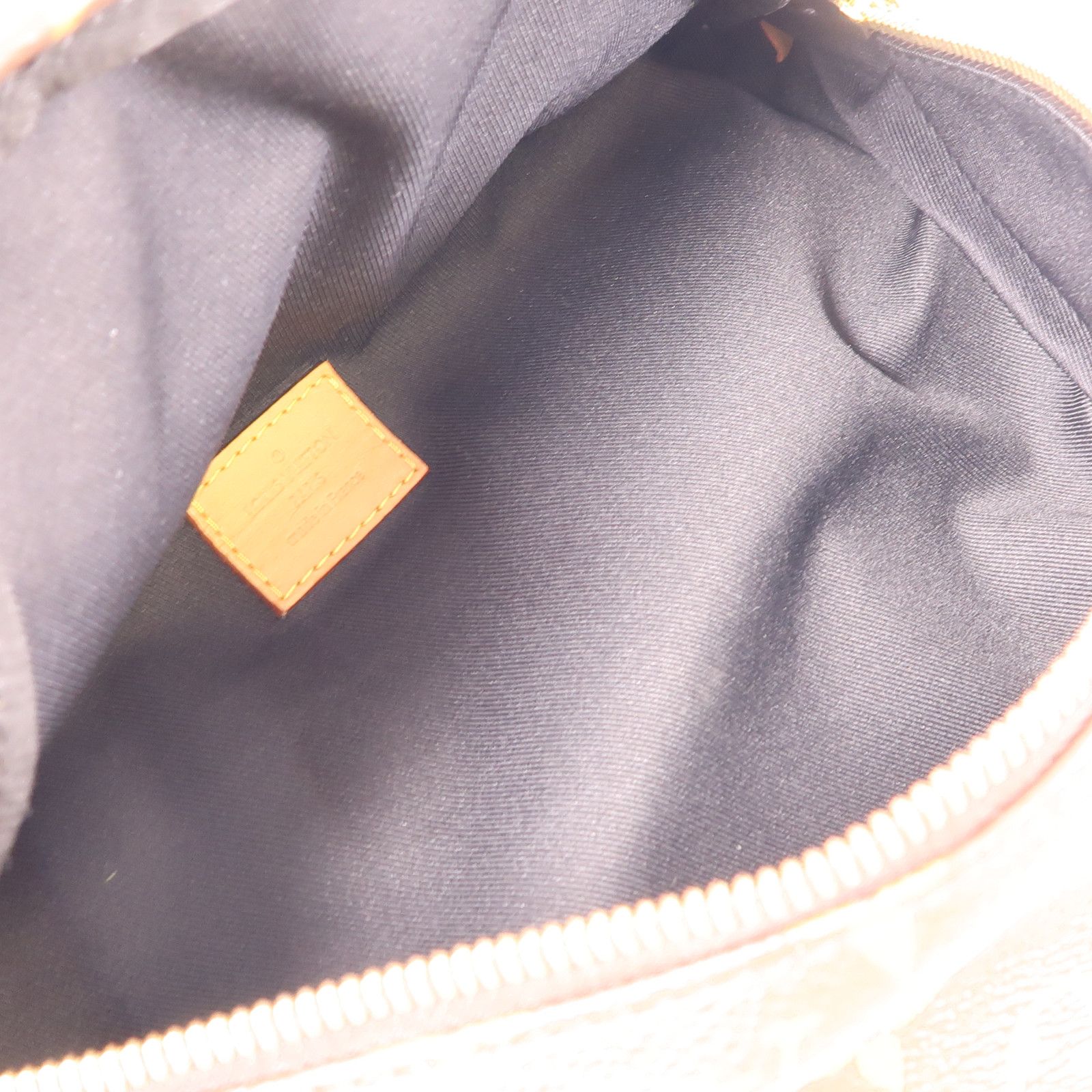 Louis Vuitton Monogram Bum Bag Brown Waist Bag Body Bag M 43644